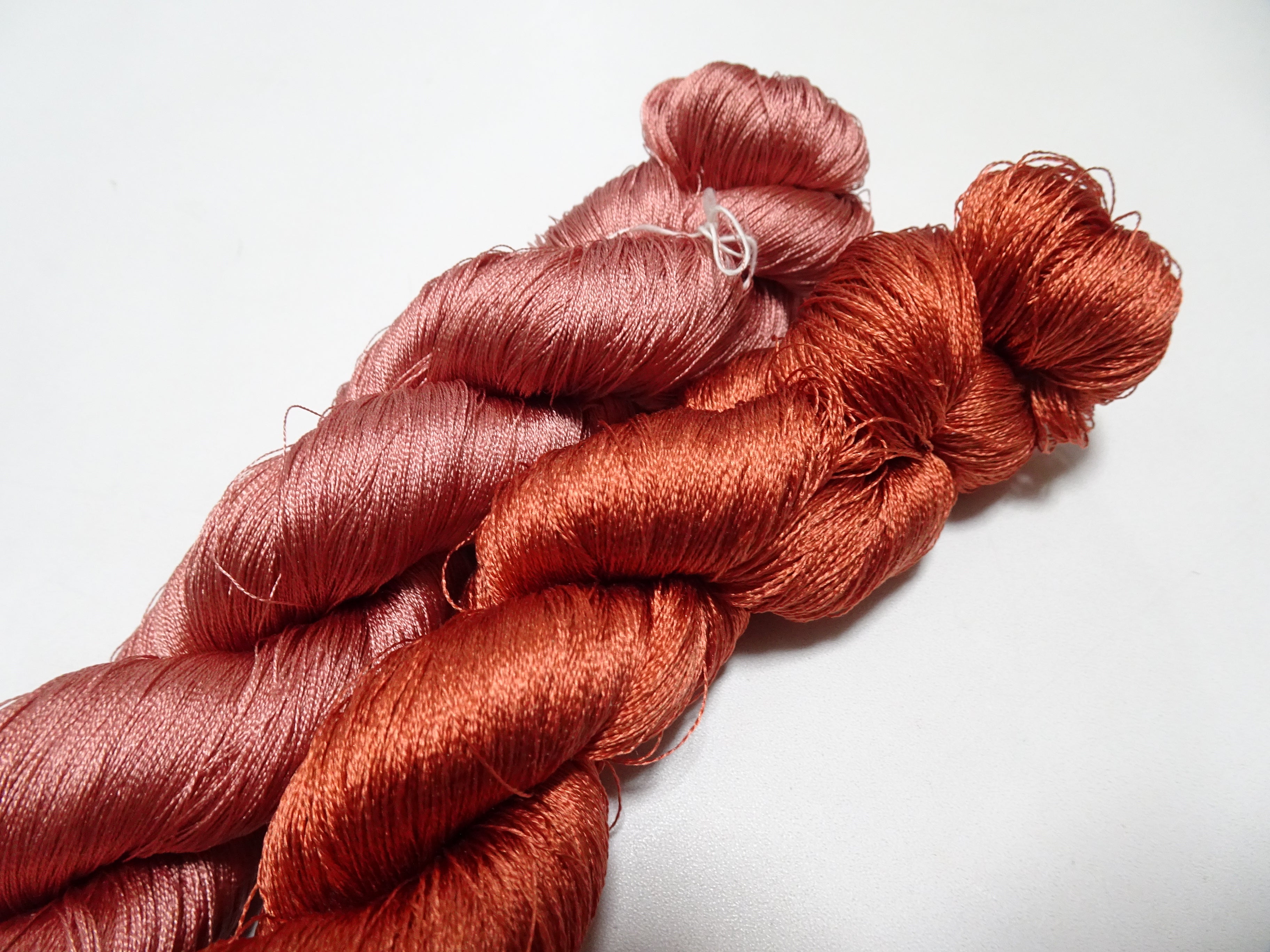 Japanese Vintage Twisted Silk Thread 2sets Embroidery 17356