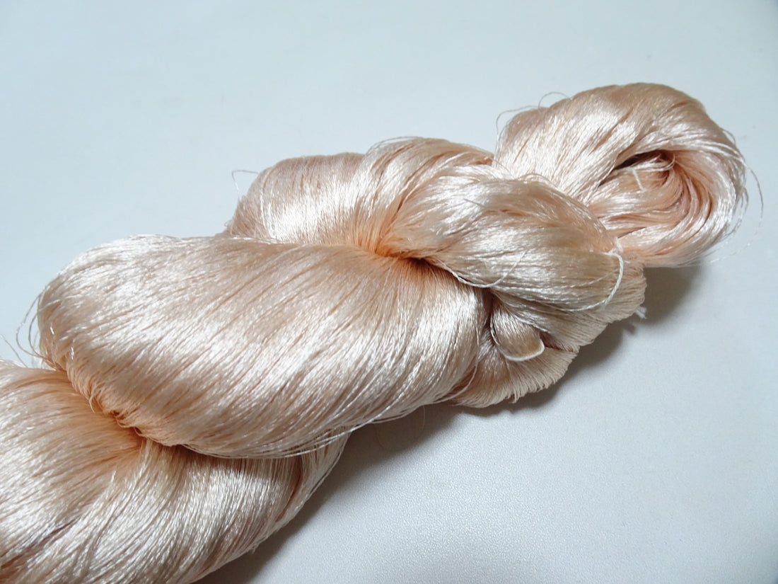 Japanese Vintage Silk Twisted Thread Embroidery 19797