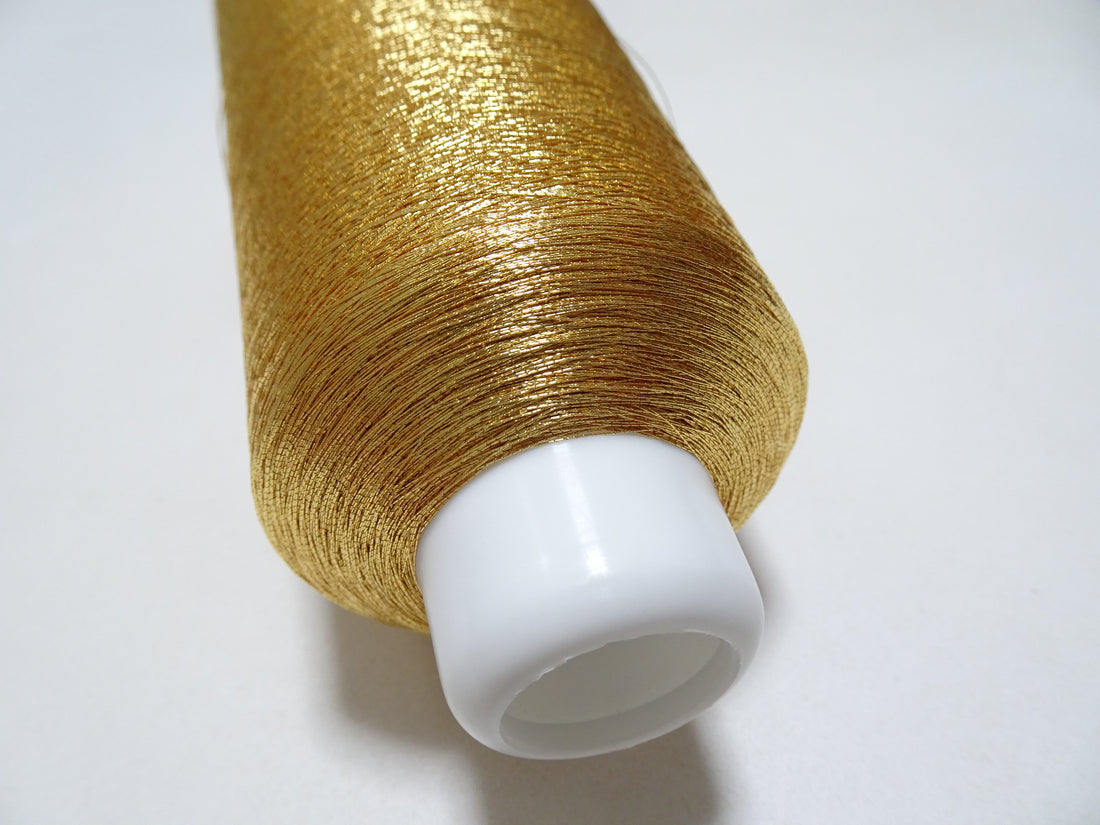 Japanese vintage high class gold leaf thread 128 embroidery  5000M  0.16mm