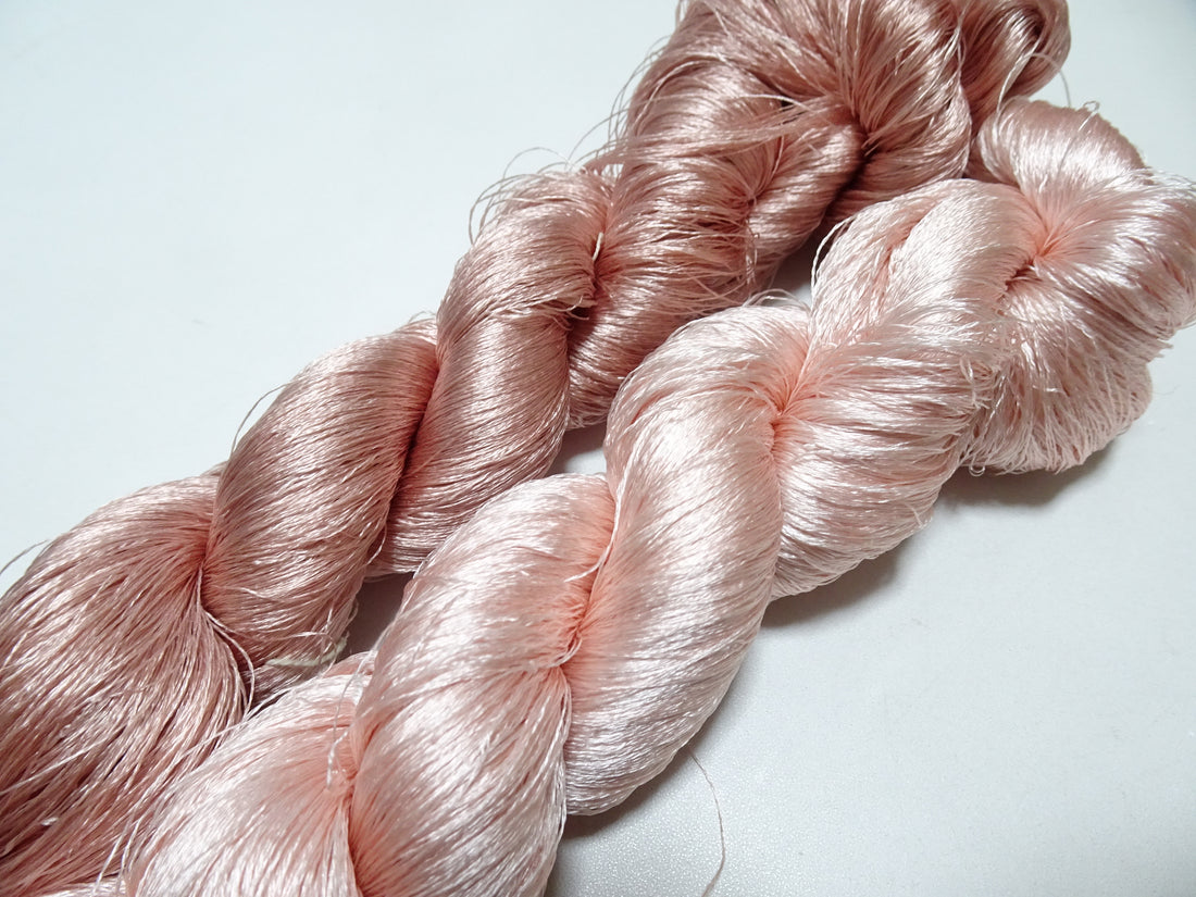 Delicate Silk Thread Japanese Vintage Twisted Silk Thread 2sets Embroidery 15757 – Zelkova Japan