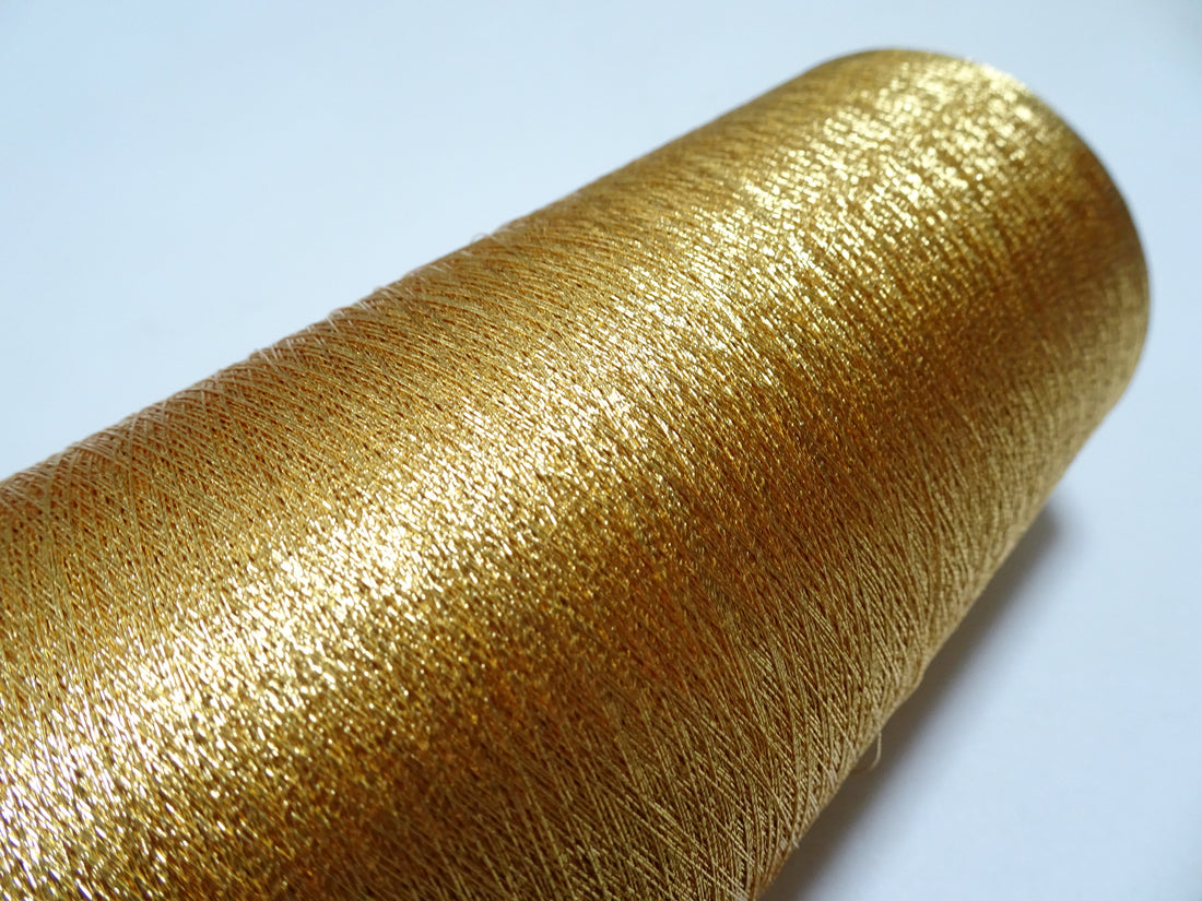 Japanese vintage high class gold leaf thread 128 embroidery  5000M  0.16mm
