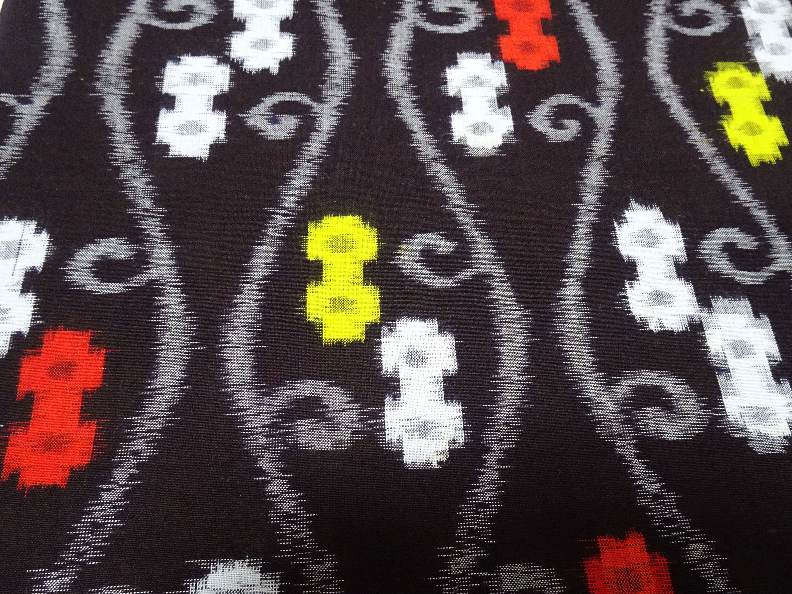 Japanese Vintage Cotton Bolts Kurume Kasuri  13732