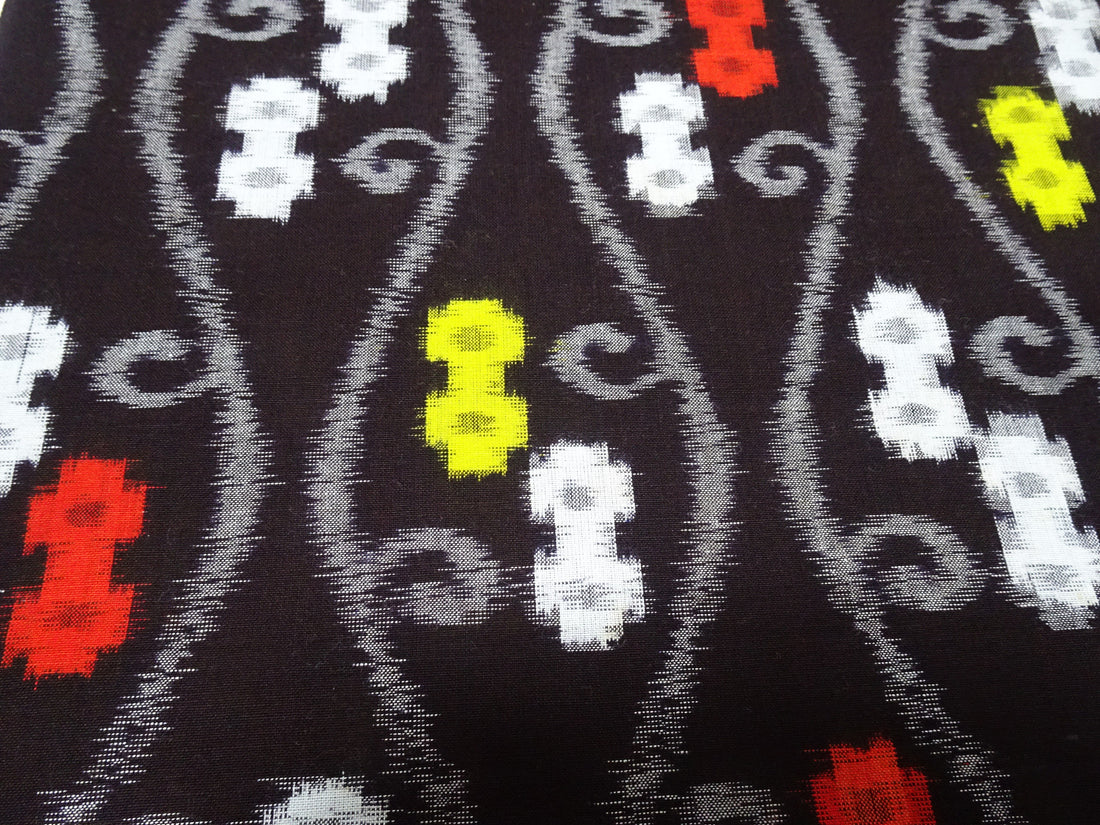 Japanese Vintage Cotton Bolts Kurume Kasuri  13732