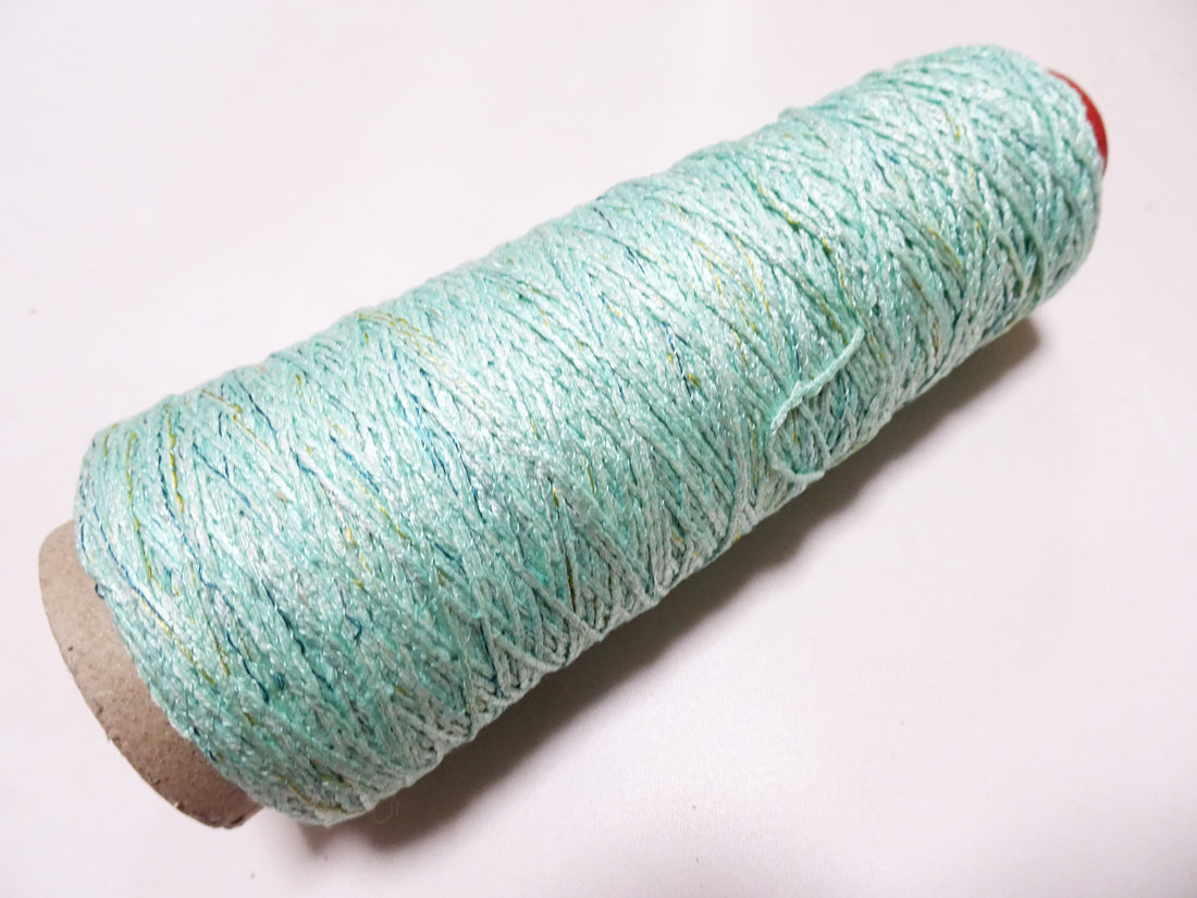 Japanese Tanaka Gen Silk – One-of-a-Kind Hand-Dyed Artistic Silk Wool Thread, Rare Japanese Artisan Yarn, Limited Stock 19197
