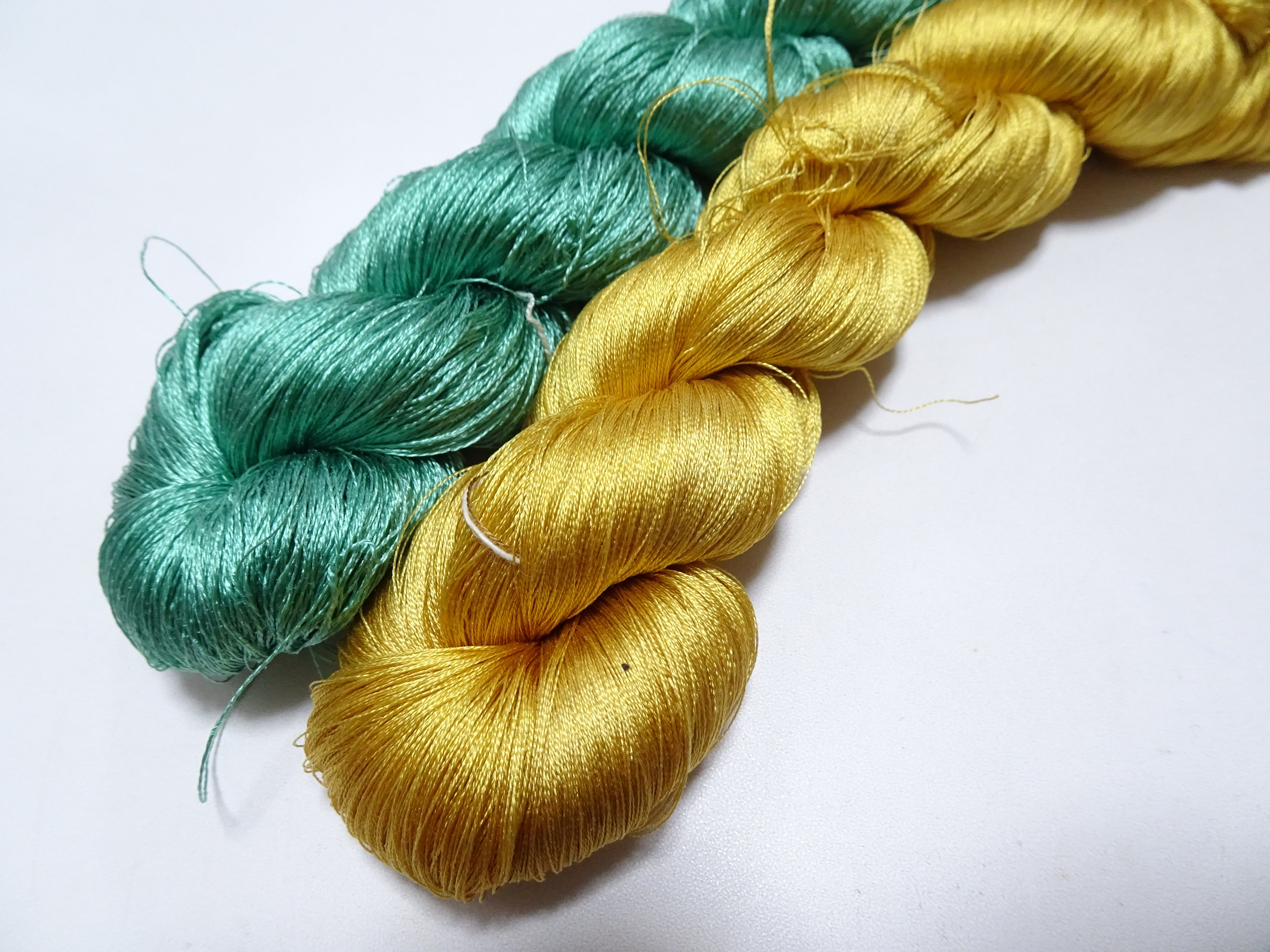 Japanese Vintage Twisted Silk Thread 2sets Embroidery 17357