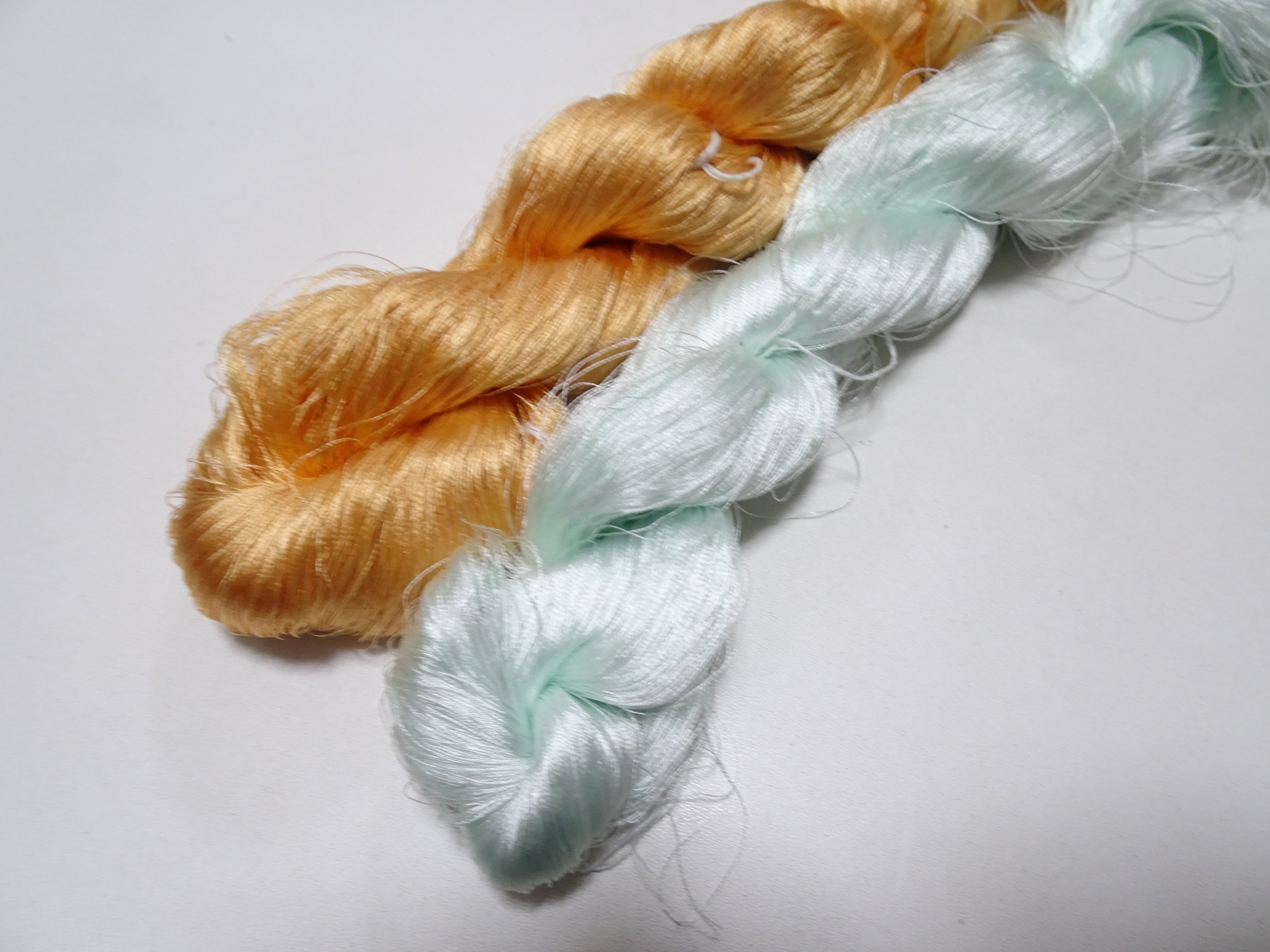 Japanese vintage silk thread 2sets embroidery 9018