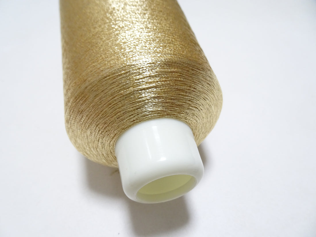 Japanese vintage high class gold leaf thread 114 embroidery  5000M  0.16mm
