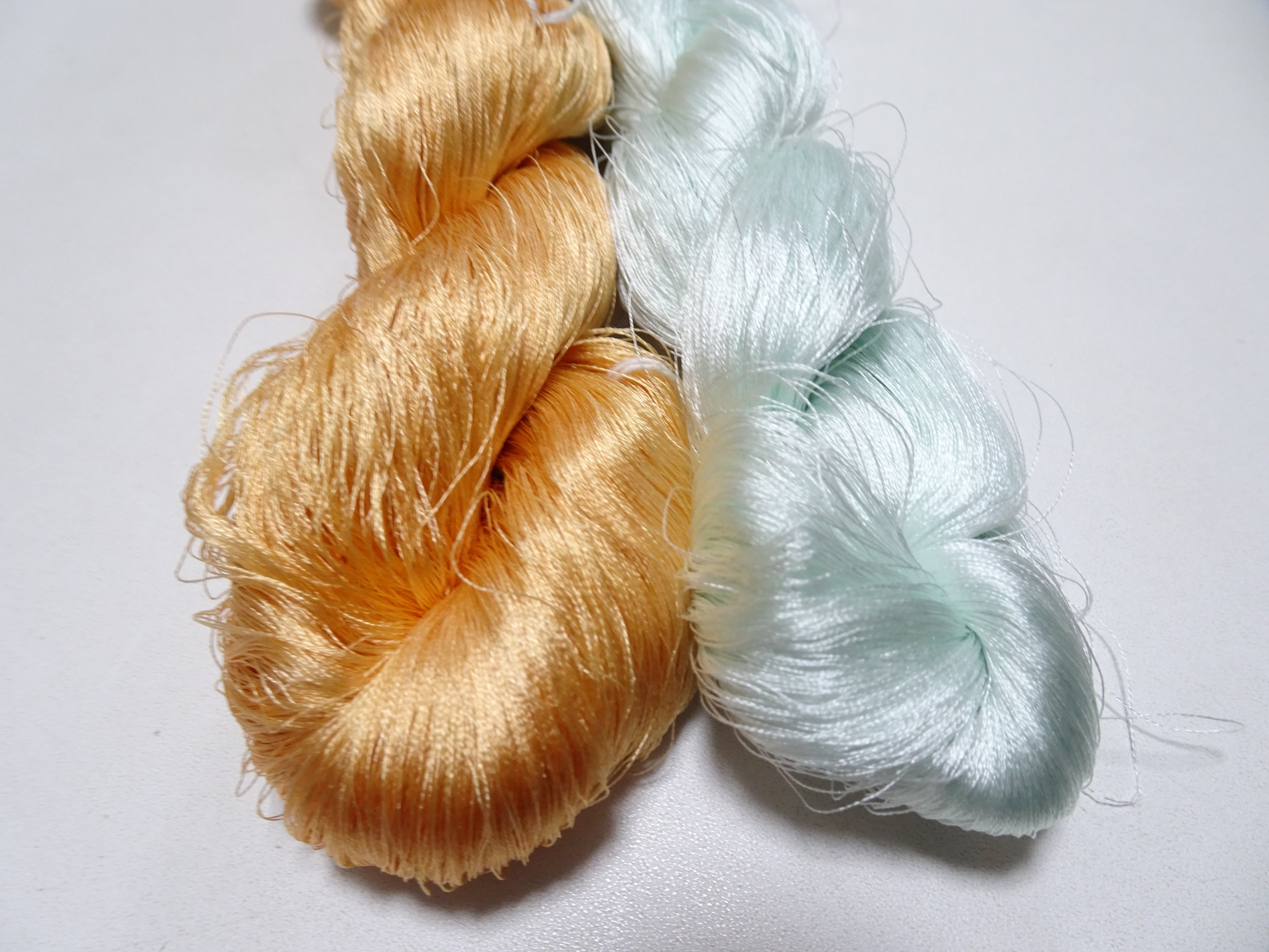 Japanese vintage silk thread 2sets embroidery 9018