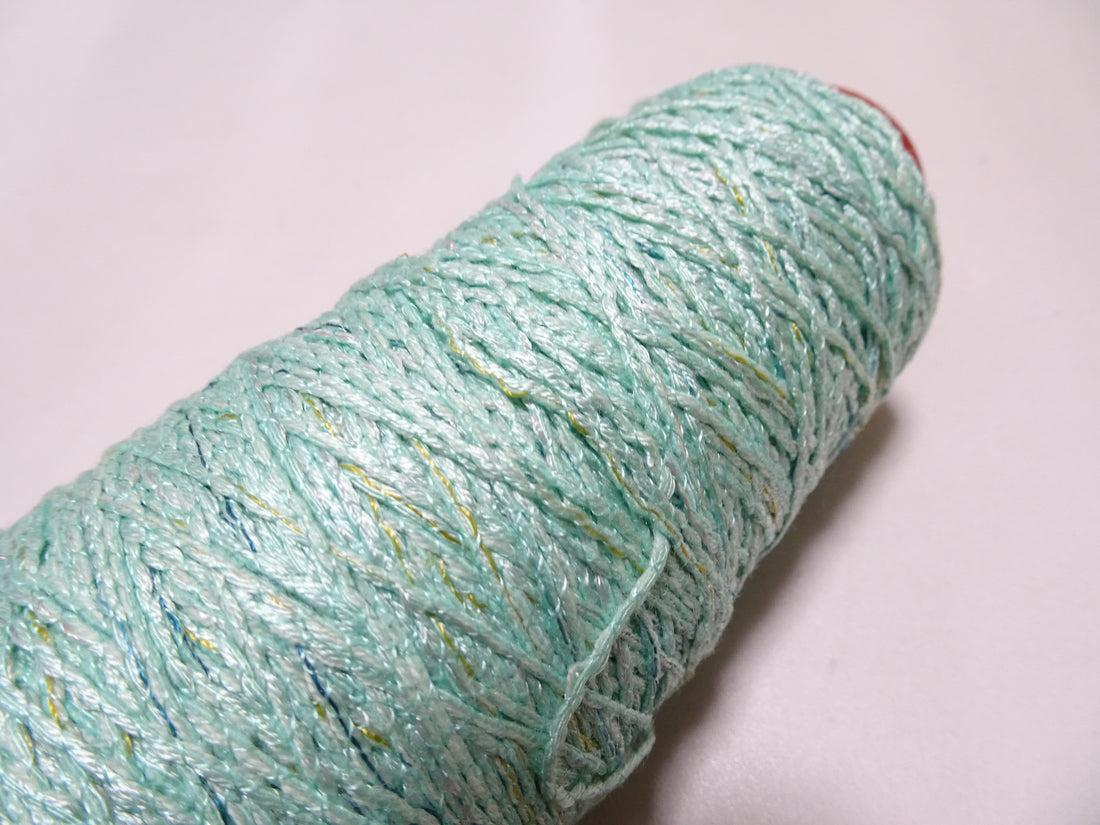 Japanese Tanaka Gen Silk – One-of-a-Kind Hand-Dyed Artistic Silk Wool Thread, Rare Japanese Artisan Yarn, Limited Stock 19197
