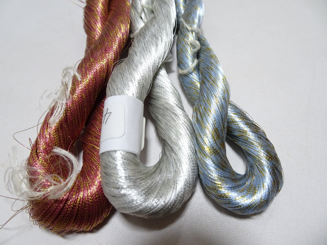 Special price!! Japanese Vintage High Class Thread Kinsunago  3sets embroidery 3000M  16264