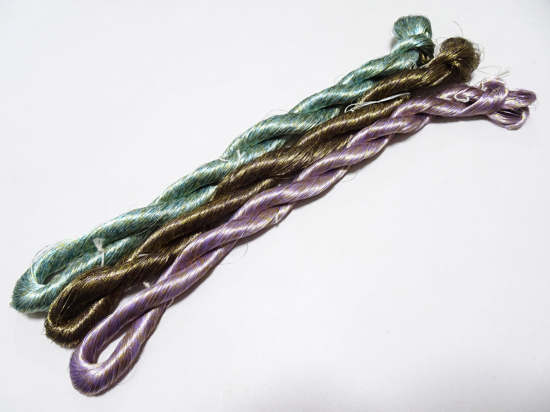 Special price!! Japanese Vintage High Class Thread Kinsunago  3sets embroidery 3000M  16265