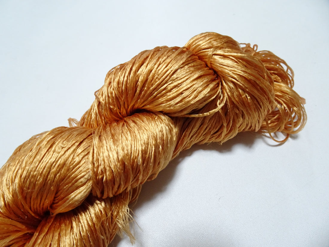 Japanese Vintage Loose Twisted Silk Thread Embroidery 18208