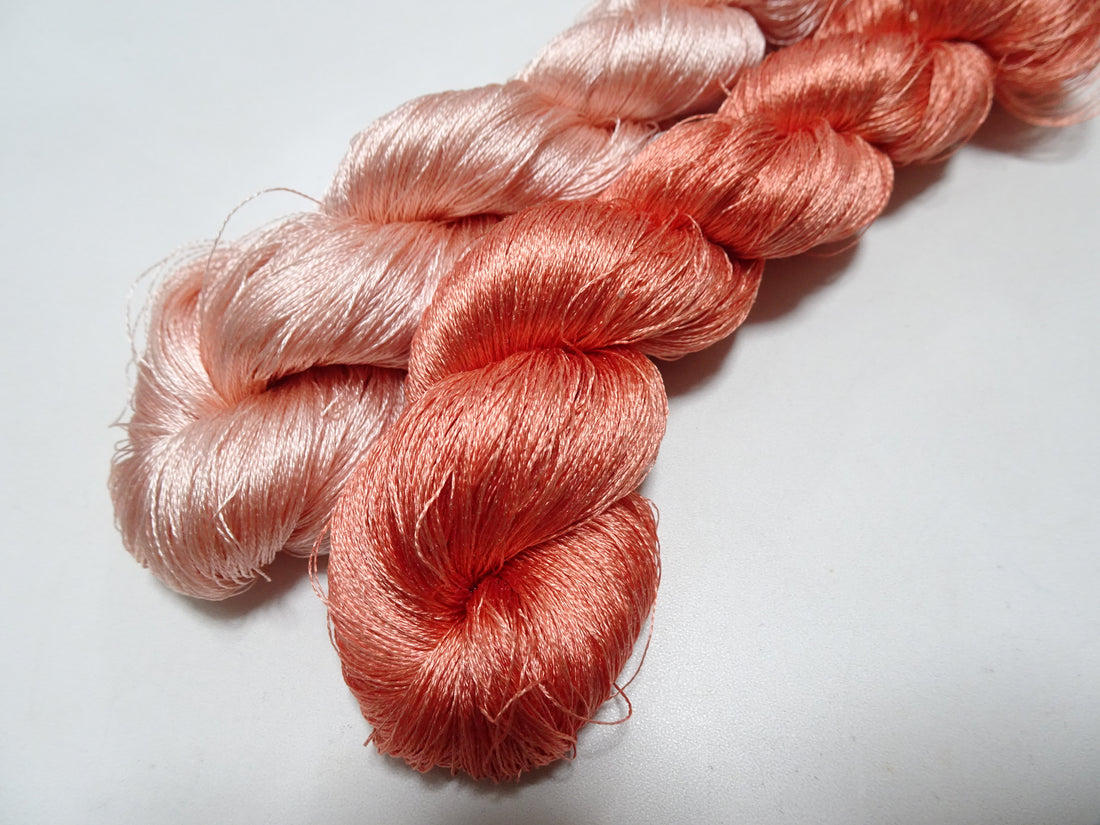Japanese Vintage Twisted Silk Thread 2sets Embroidery 17358