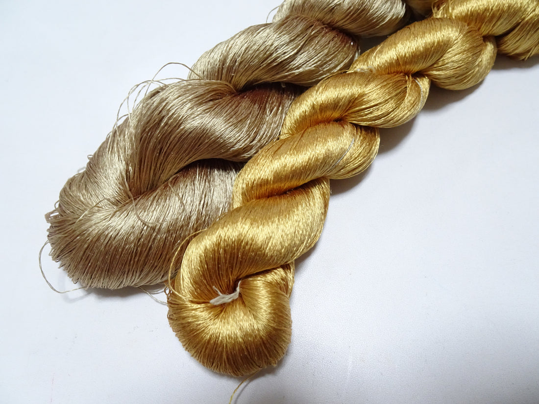 Japanese Vintage Silk Thread 2sets Embroidery 16902