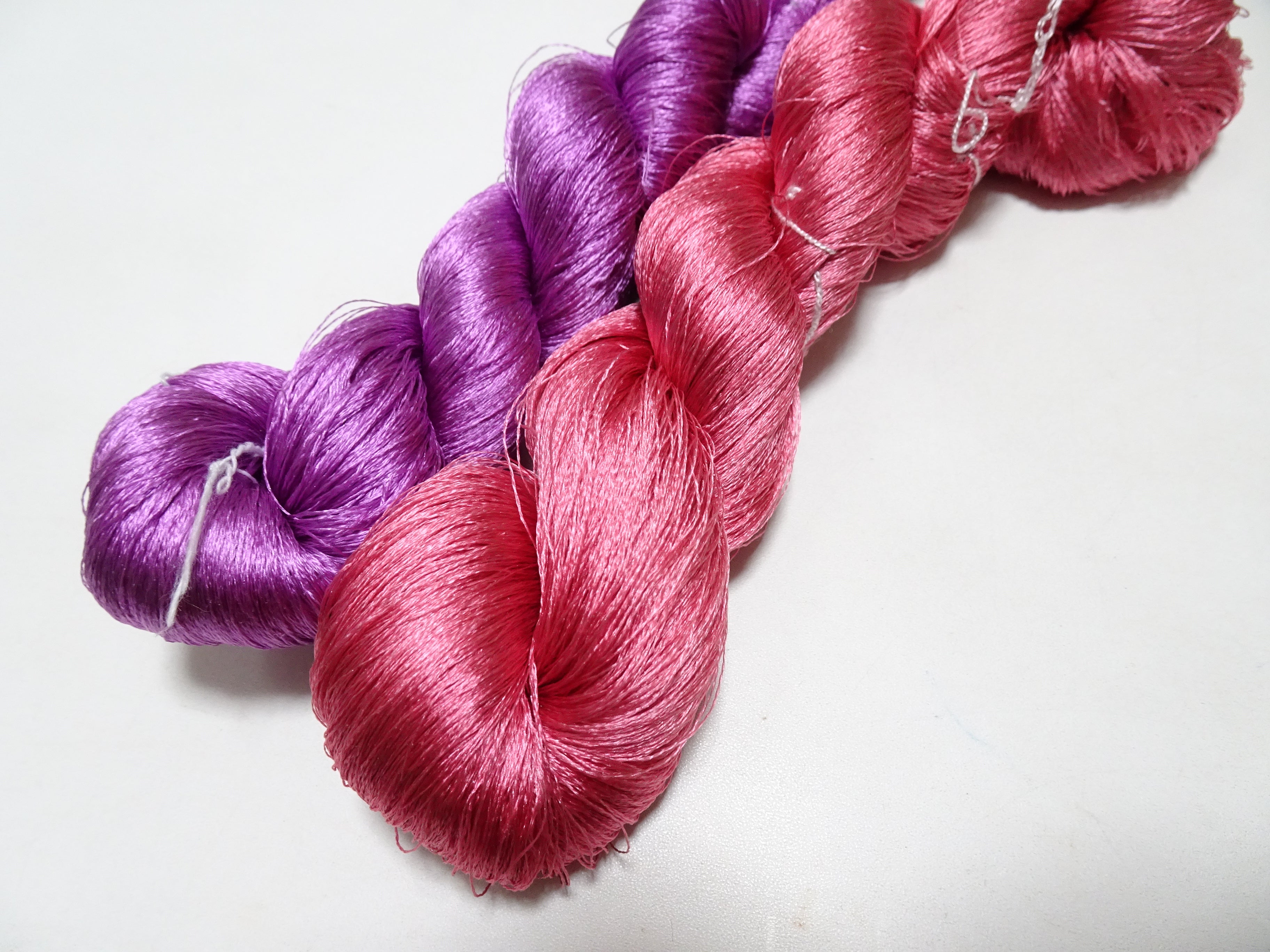 Japanese Vintage Twisted Silk Thread 2sets Embroidery 15759