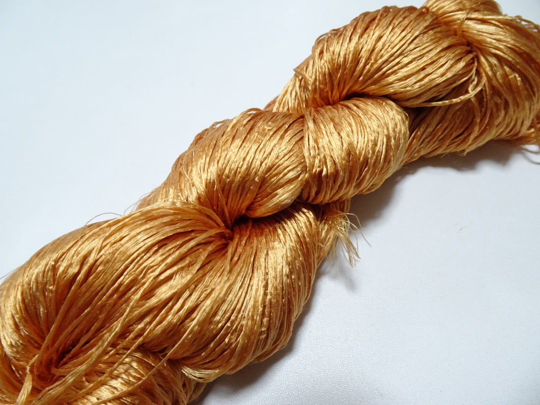 Japanese Vintage Loose Twisted Silk Thread Embroidery 18208