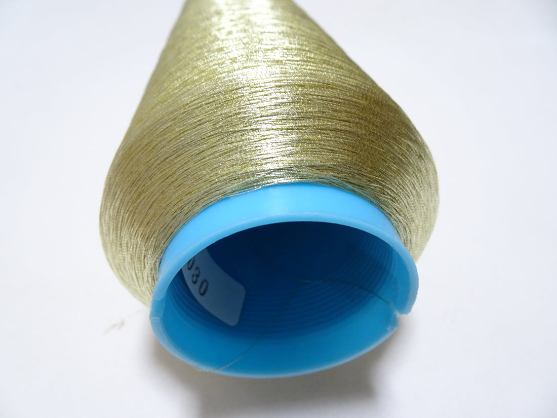 Japanese vintage high class gold leaf thread 12 embroidery  5000M  0.16mm