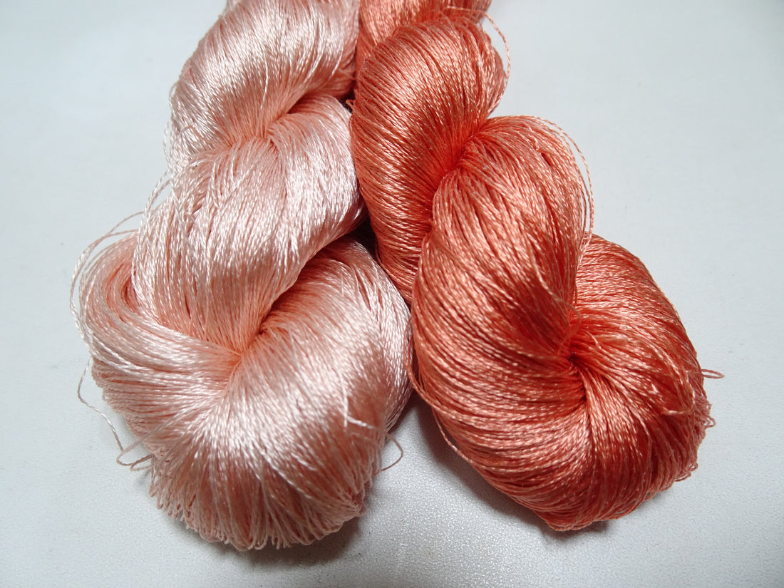 Japanese Vintage Twisted Silk Thread 2sets Embroidery 17358