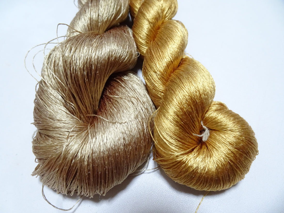 Japanese Vintage Silk Thread 2sets Embroidery 16902
