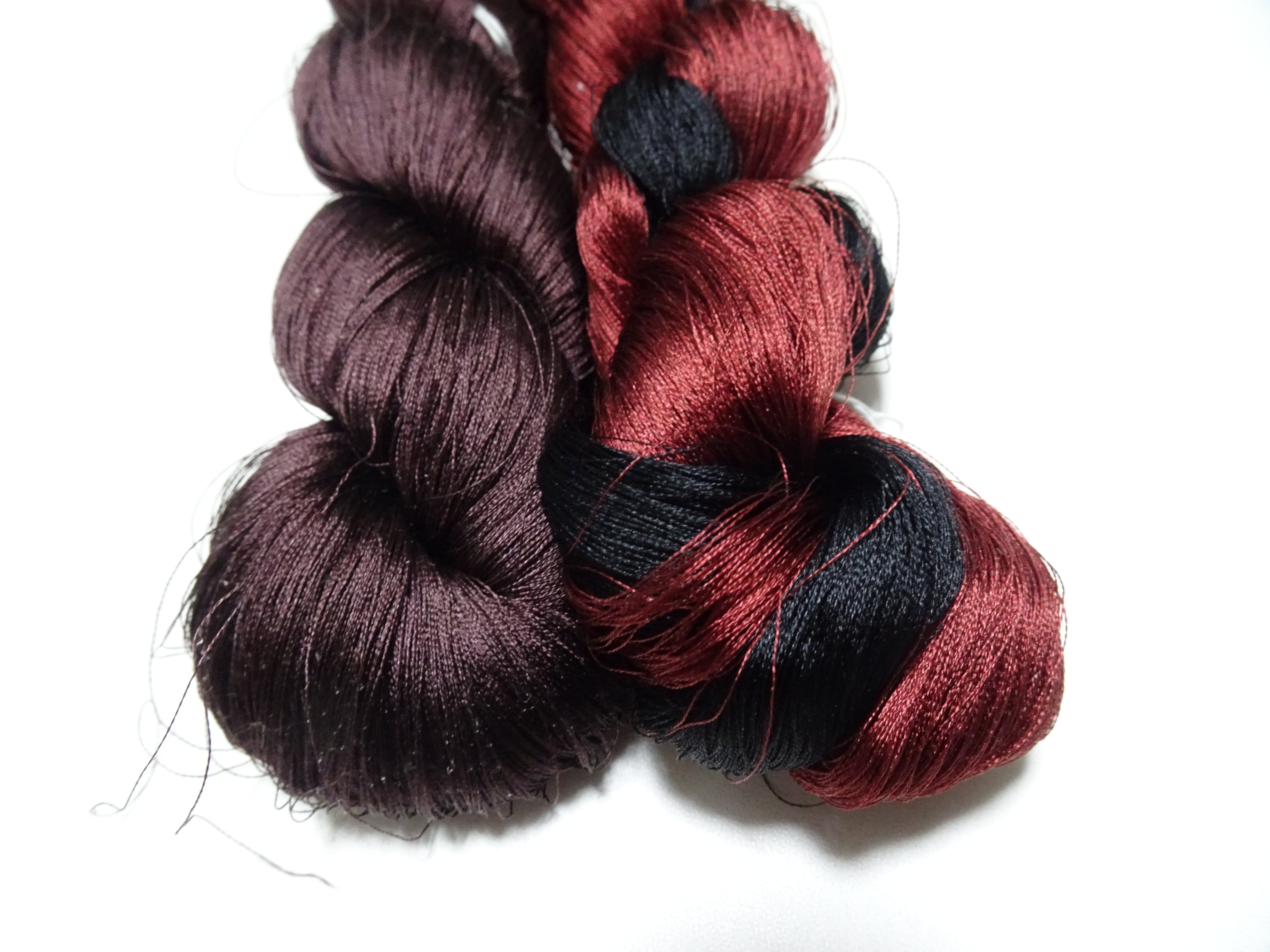 Japanese vintage silk thread 2sets embroidery 9019