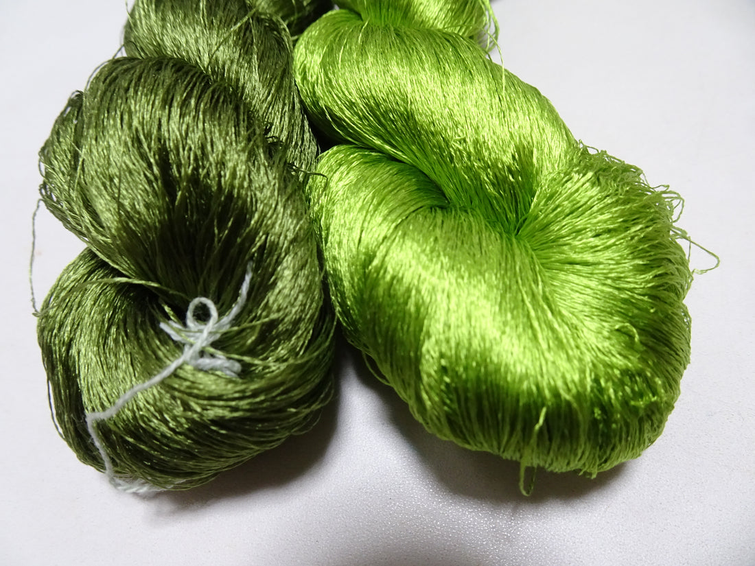 Japanese Vintage Twisted Silk Thread 2sets Embroidery 15760