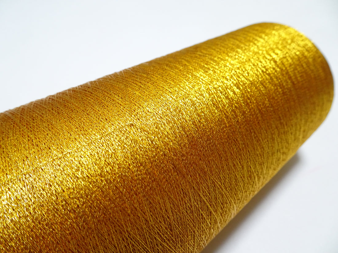 Japanese vintage high class gold leaf thread 110 embroidery  5000M  0.16mm