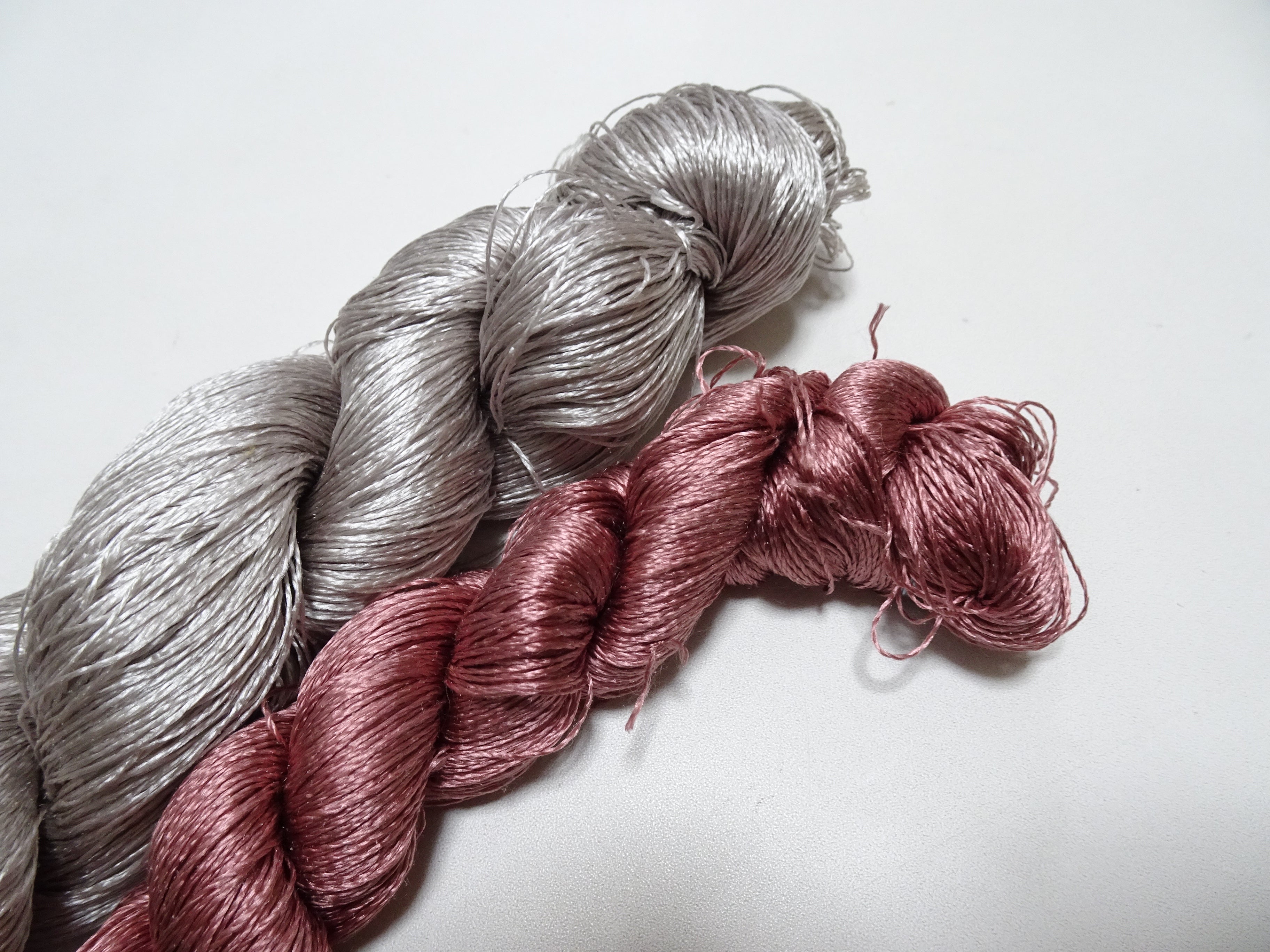 Japanese Vintage Twisted Silk Thread 2sets Embroidery 18398