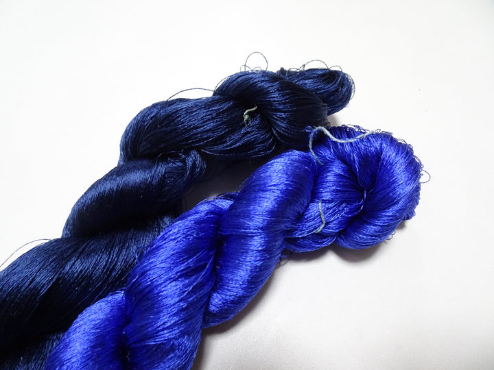 Japanese Vintage Twisted Silk Thread 2sets Embroidery 15761