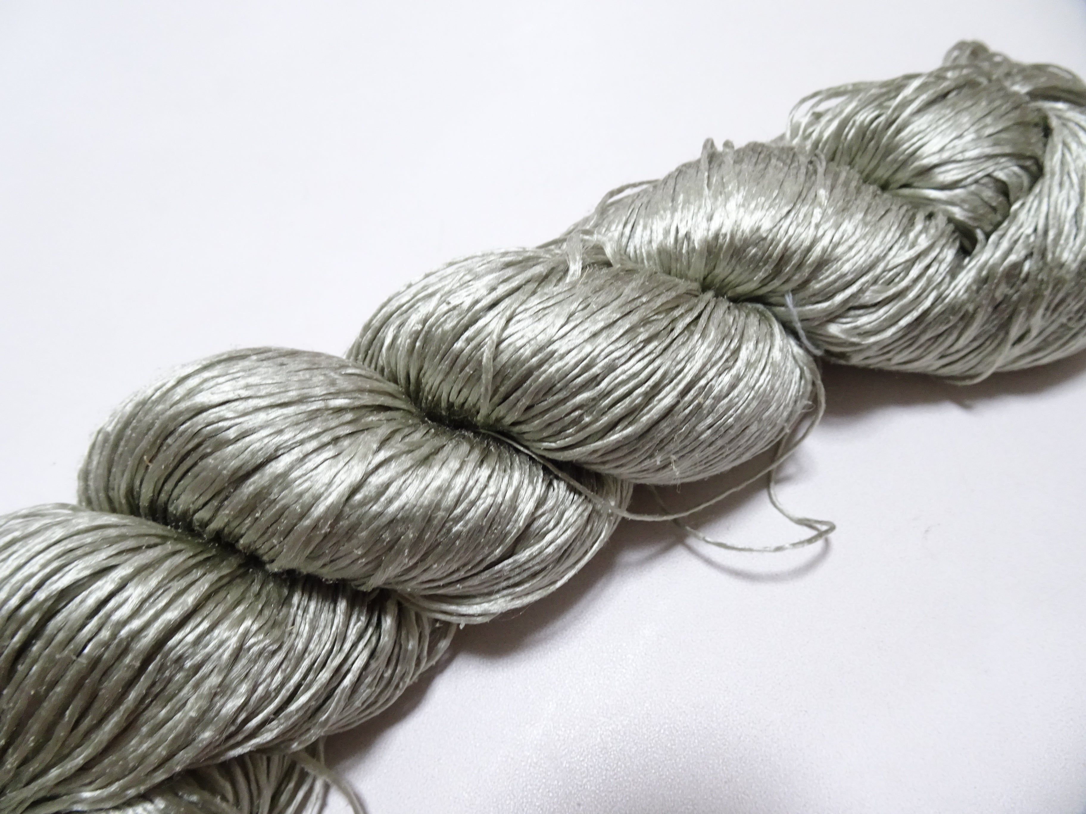 Japanese Vintage Loose Twisted Silk Thread Embroidery 18210
