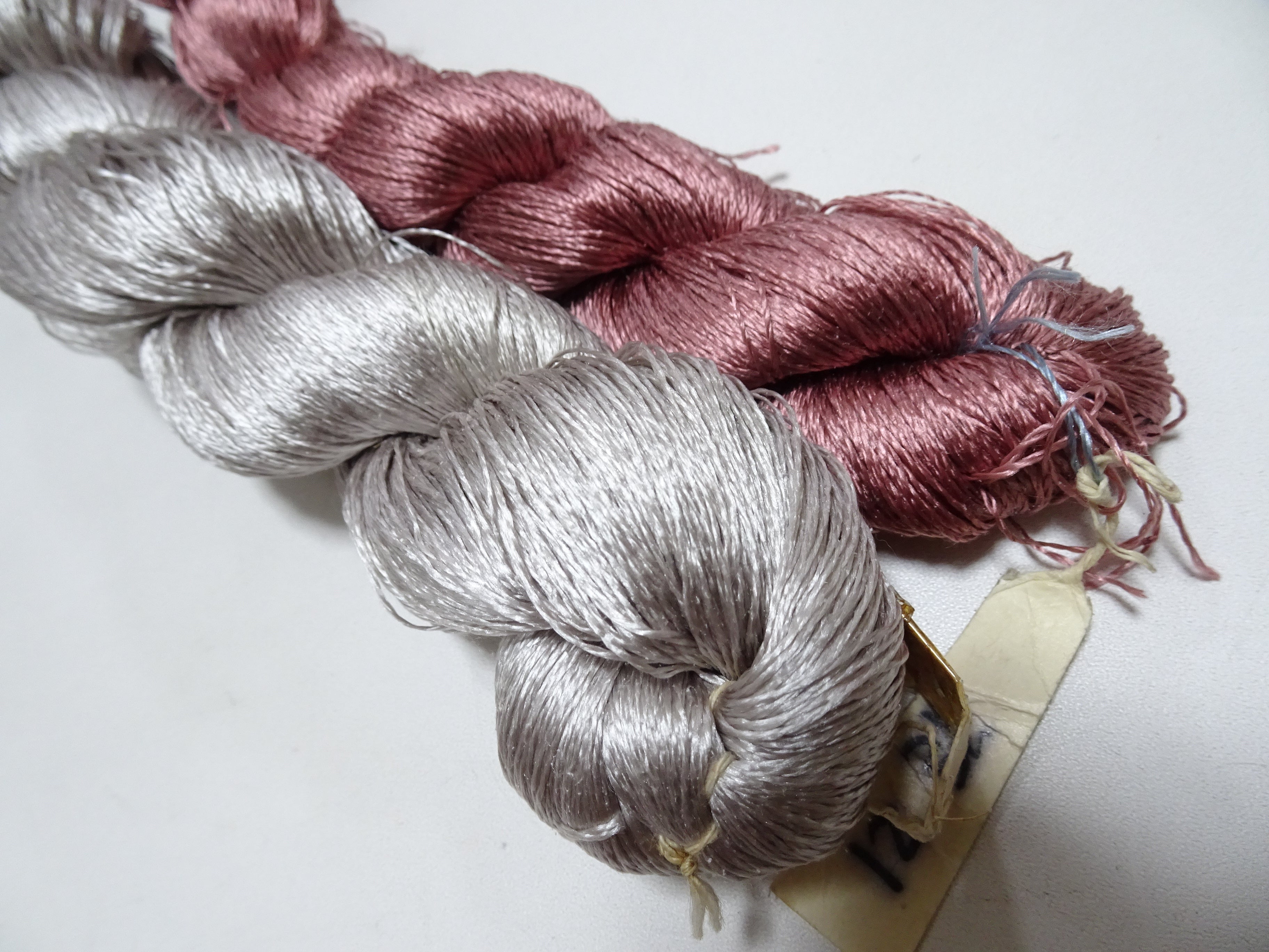 Japanese Vintage Twisted Silk Thread 2sets Embroidery 18398