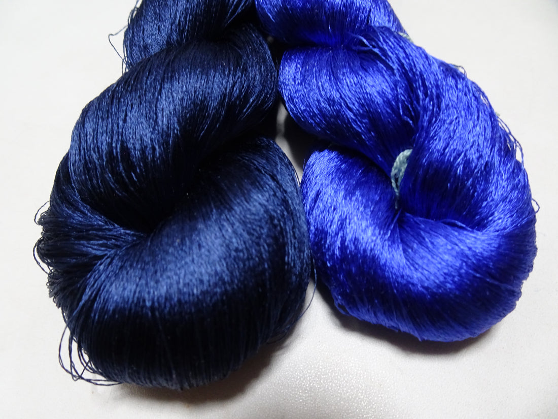 Japanese Vintage Twisted Silk Thread 2sets Embroidery 15761