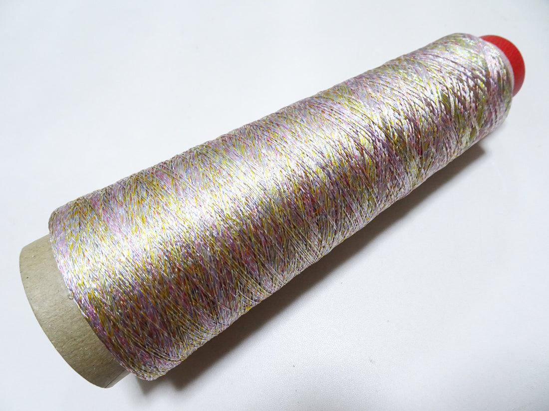 Japanese Tanaka Gen Silk – One-of-a-Kind Hand-Dyed Artistic Silk Thread, Rare Japanese Artisan Yarn, Limited Stock 19201