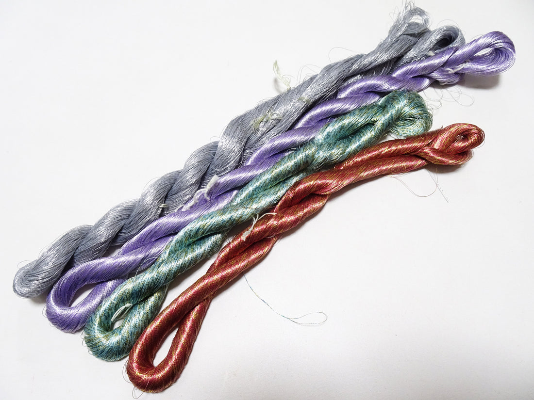 Special price!! Japanese Vintage High Class Thread Kinsunago  4sets embroidery 3000M  16268