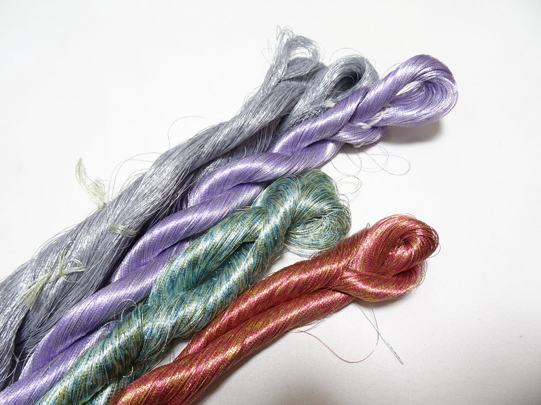 Special price!! Japanese Vintage High Class Thread Kinsunago  4sets embroidery 3000M  16268