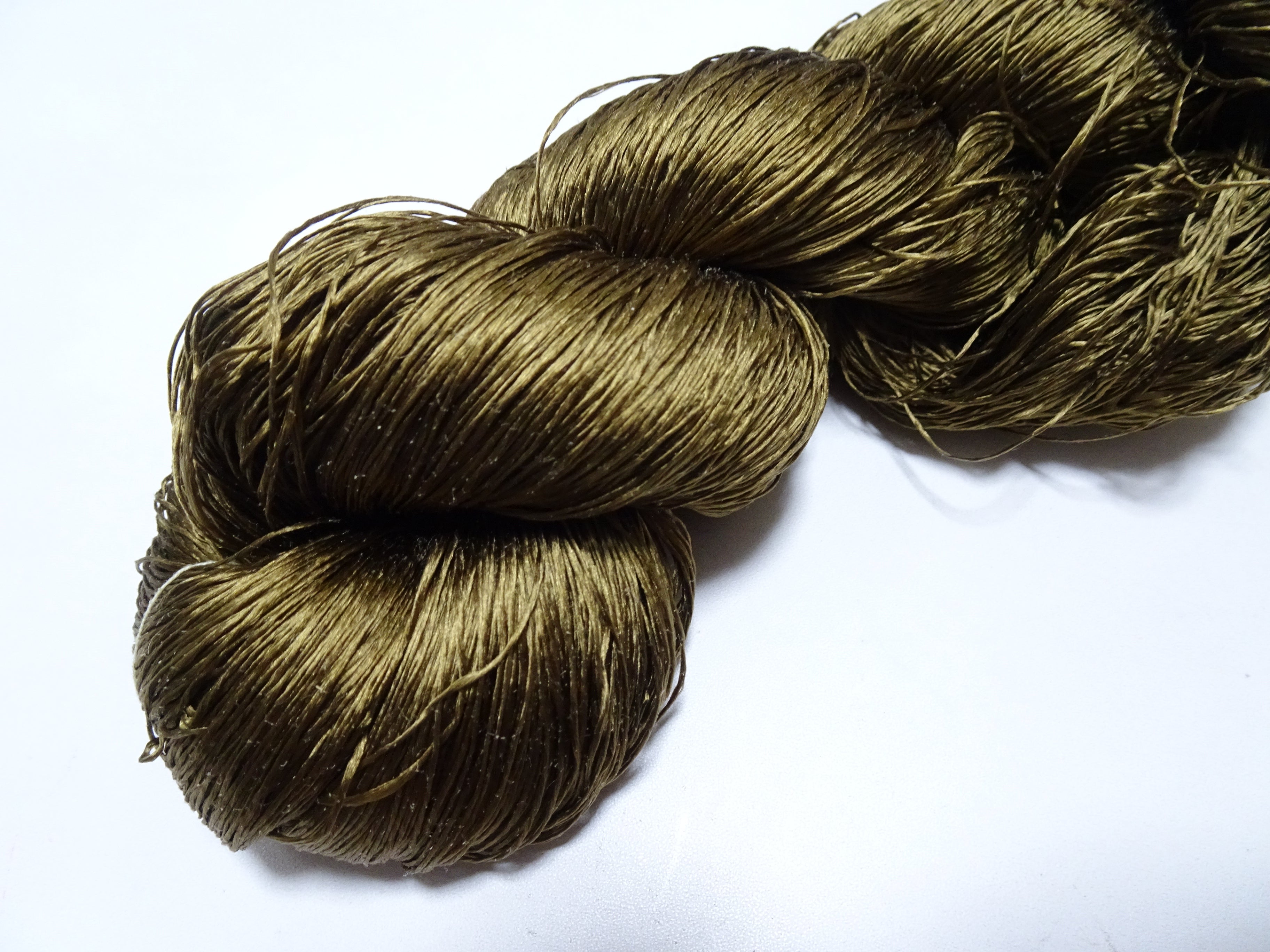 Japanese Vintage Loose Twisted Silk Thread Embroidery 16792