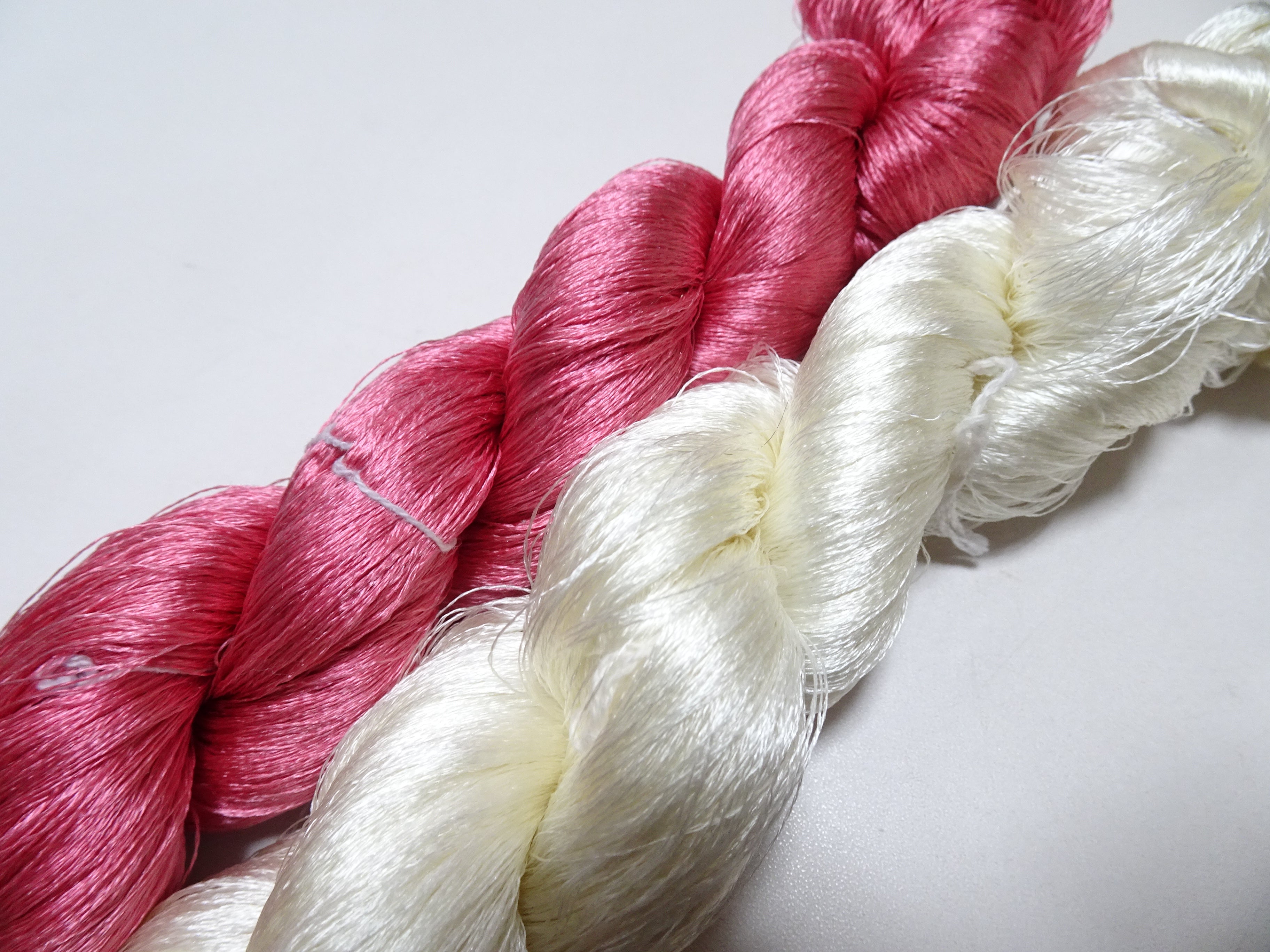 Japanese Vintage Twisted Silk Thread 2sets Embroidery 15762