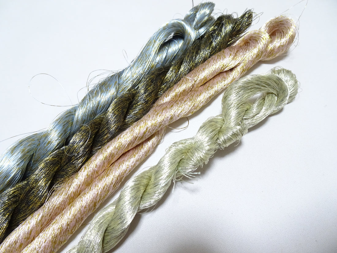 Special price!! Japanese Vintage High Class Thread Kinsunago  4sets embroidery 3000M  16269