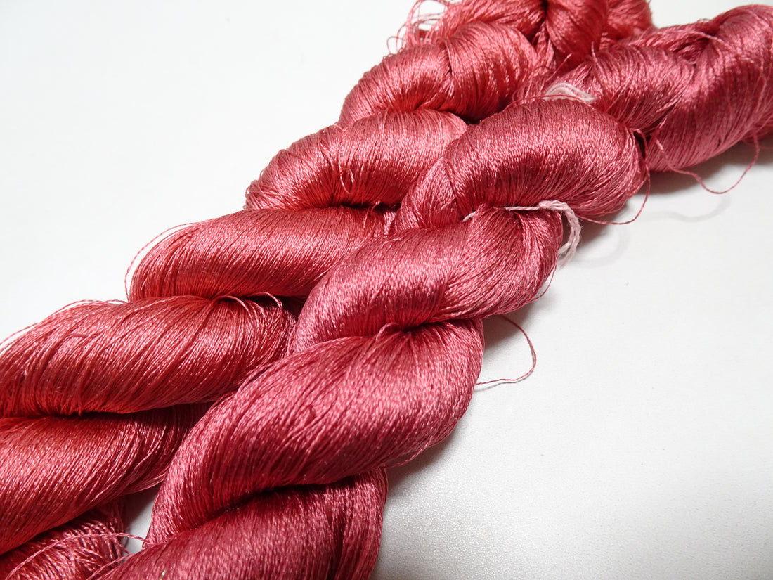 Japanese Vintage Twisted Silk Thread 2sets Embroidery 17362