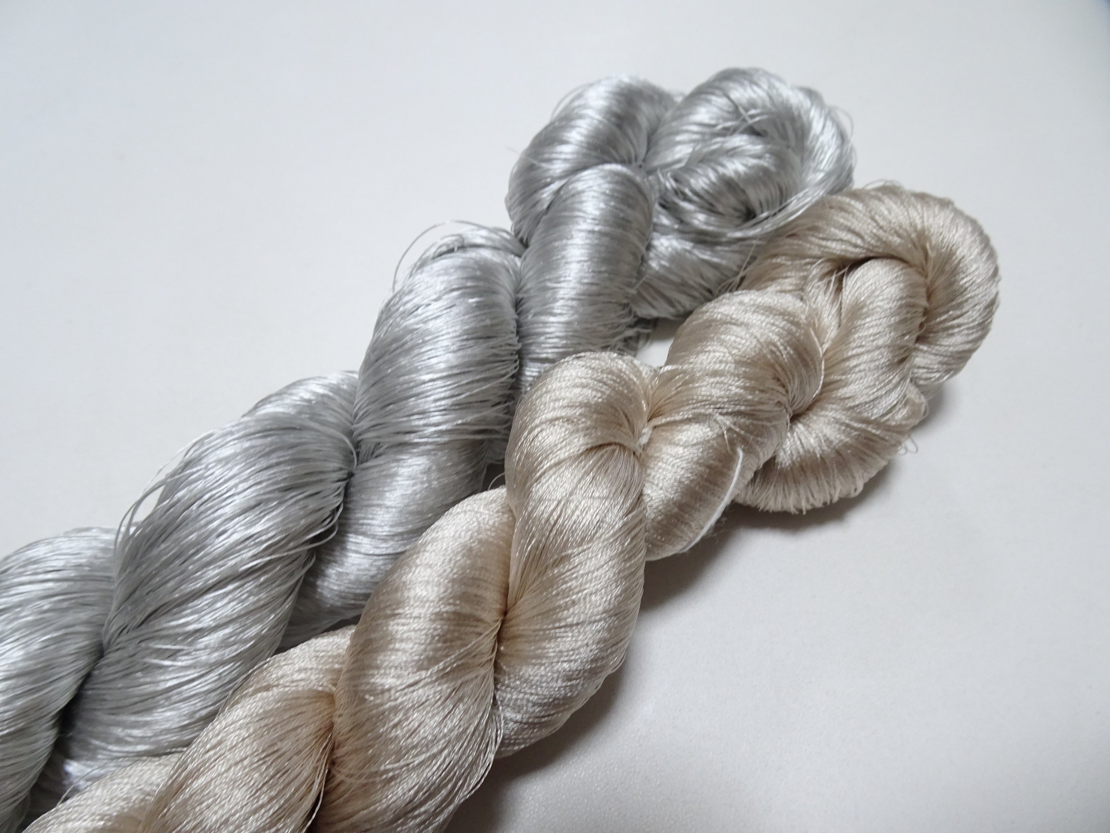 Japanese vintage silk thread 2sets embroidery 9023