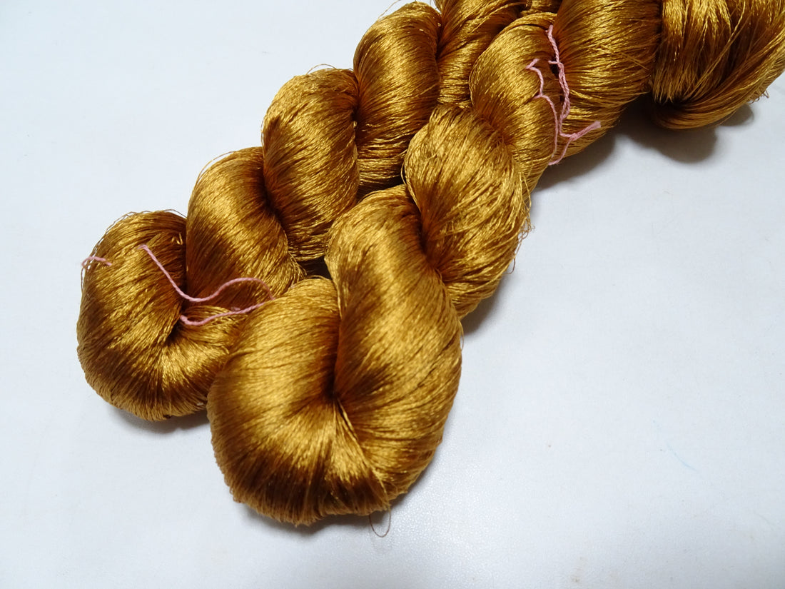 Japanese Vintage Twisted Silk Thread 2sets Embroidery 15763