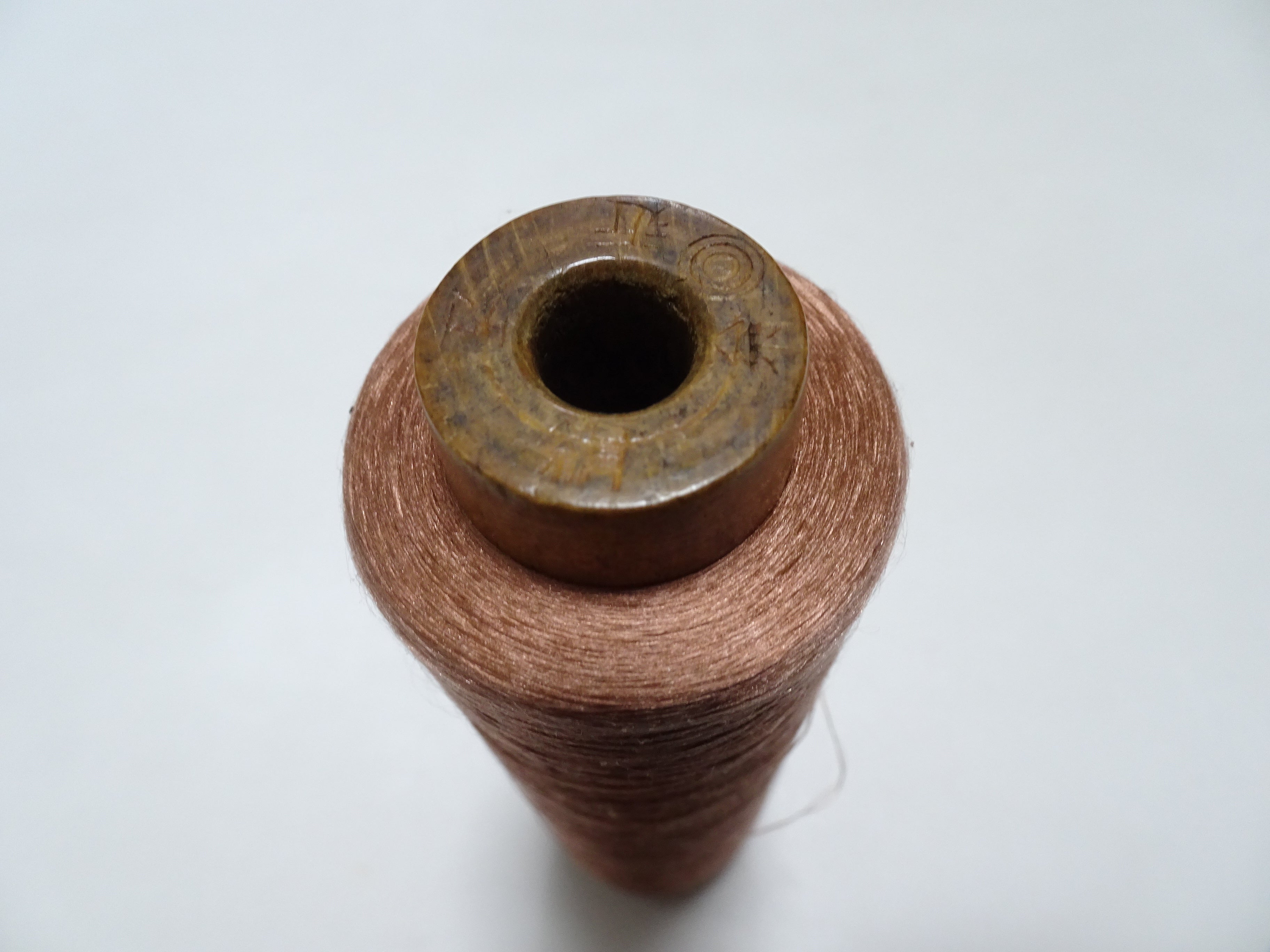 Japanese Vintage Silk Thread & Woodn Spool Embroidery 18718