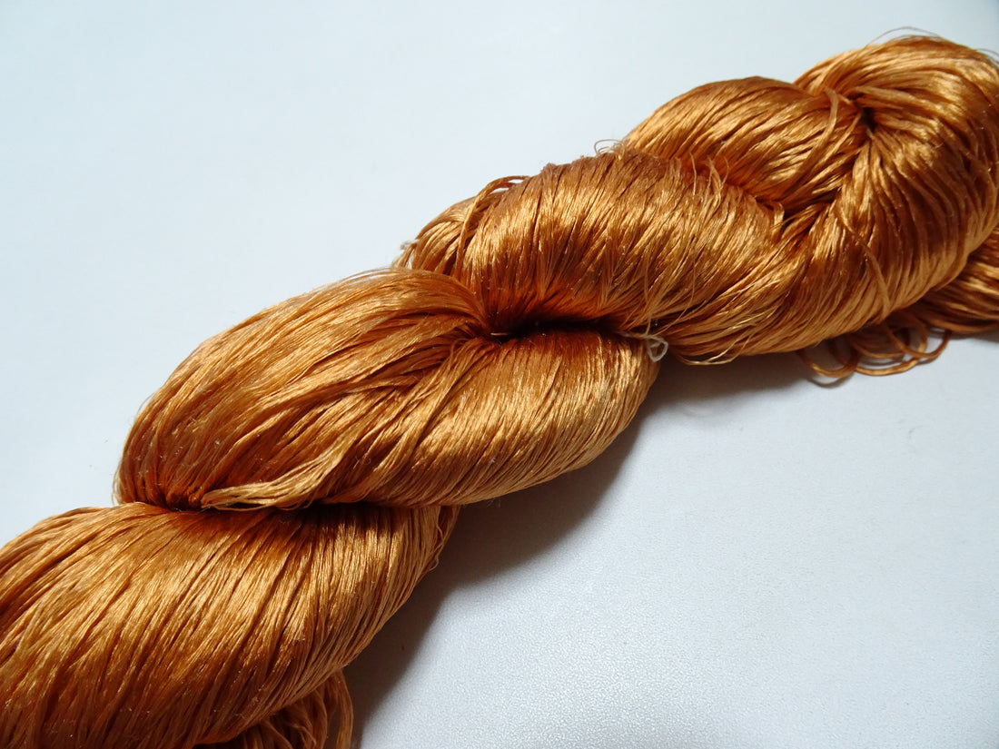 Japanese Vintage Loose Twisted Silk Thread Embroidery 18212