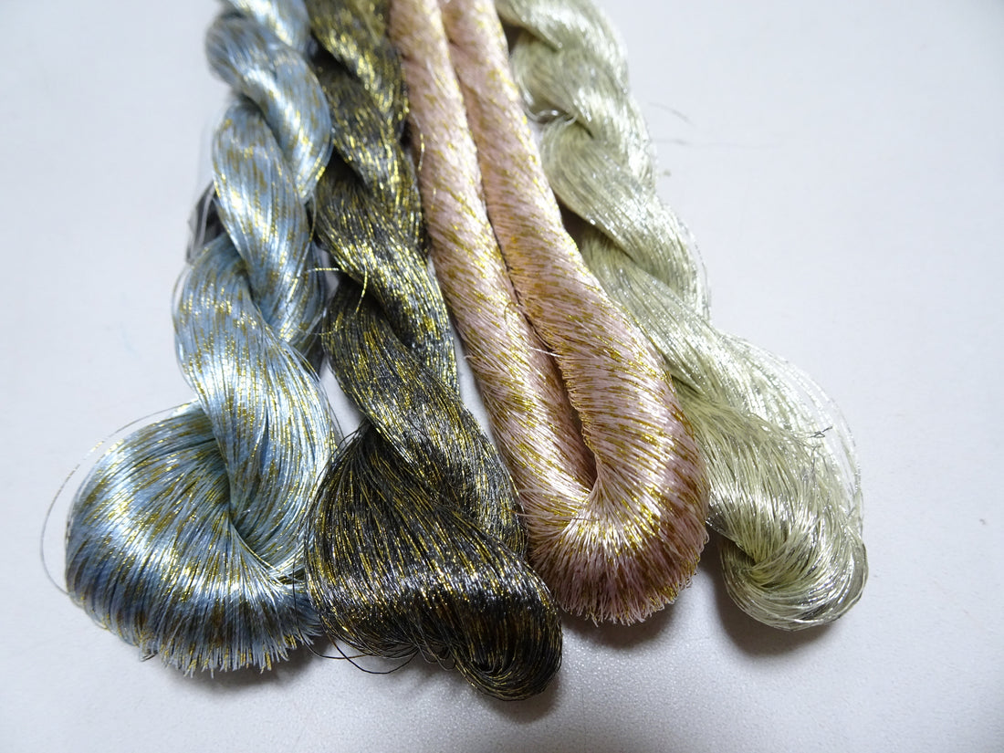 Special price!! Japanese Vintage High Class Thread Kinsunago  4sets embroidery 3000M  16269
