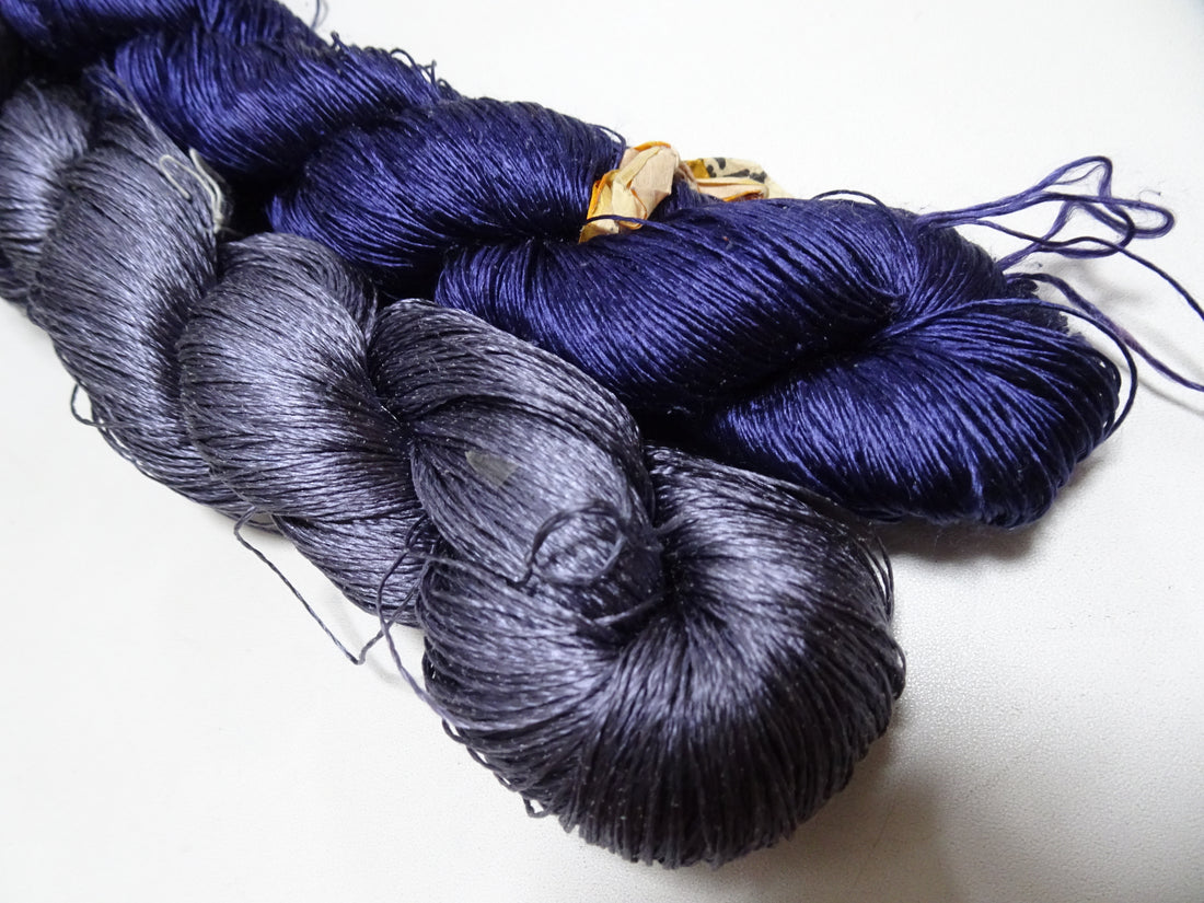 Japanese Vintage Twisted Silk Thread 2sets Embroidery 18400