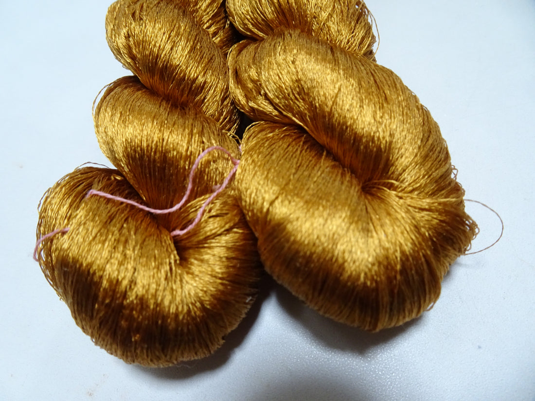 Japanese Vintage Twisted Silk Thread 2sets Embroidery 15763