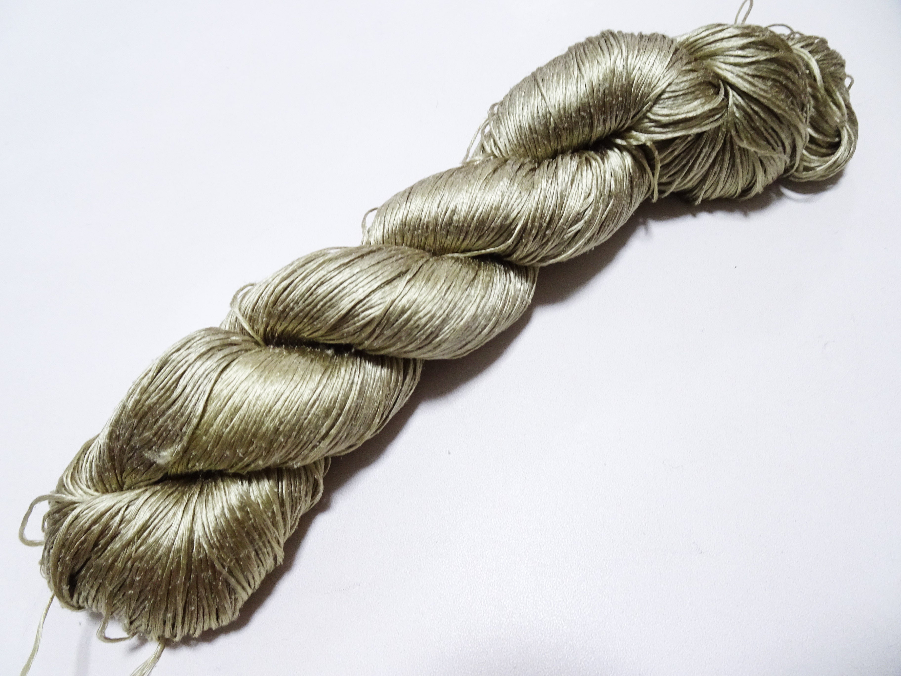 Japanese Vintage Loose Twisted Silk Thread Embroidery 18213