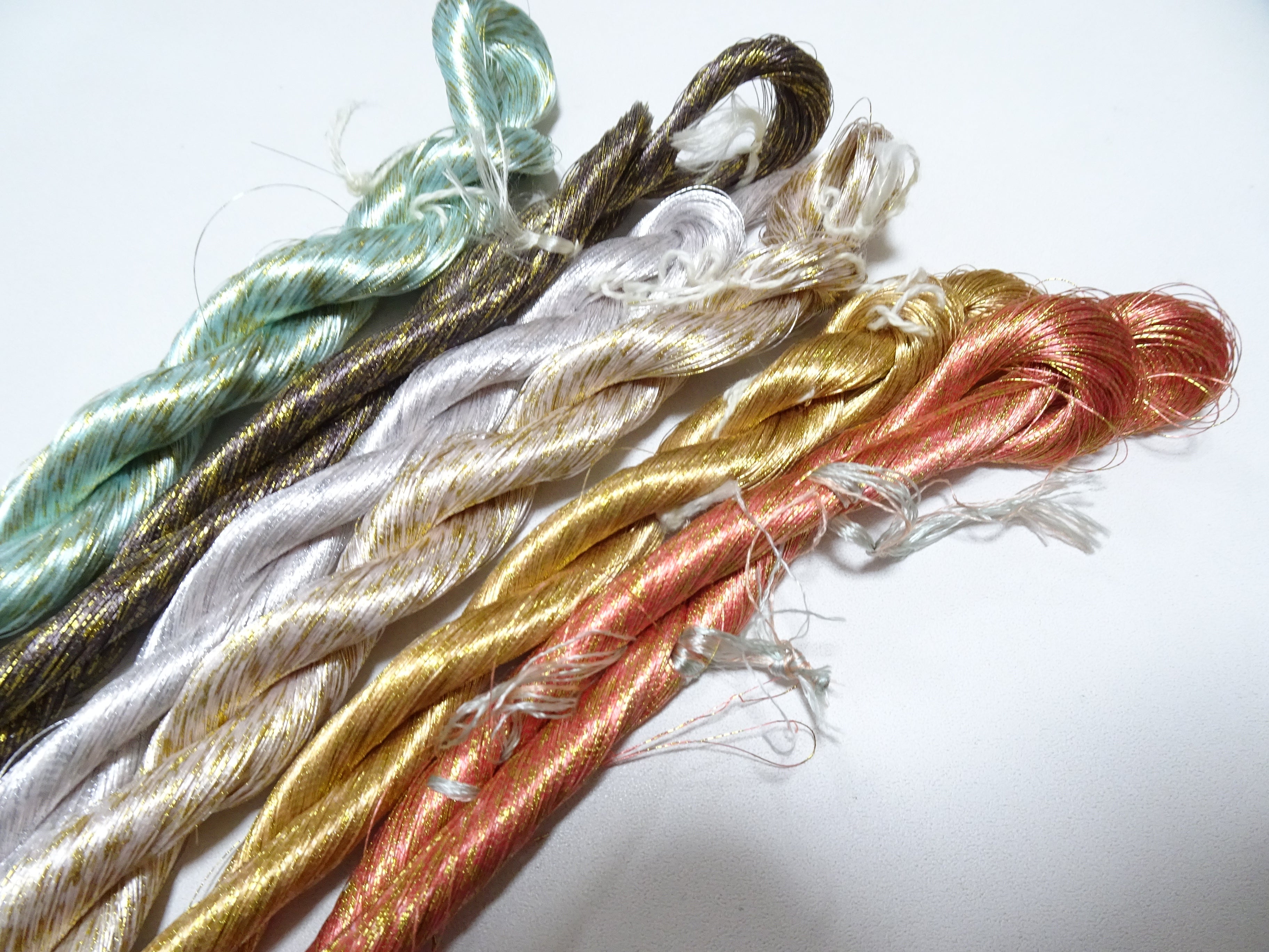 Special price!! Japanese Vintage High Class Thread Kinsunago  6sets embroidery 3000M  16270