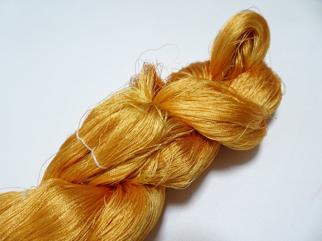 Japanese vintage silk thread embroidery 8297