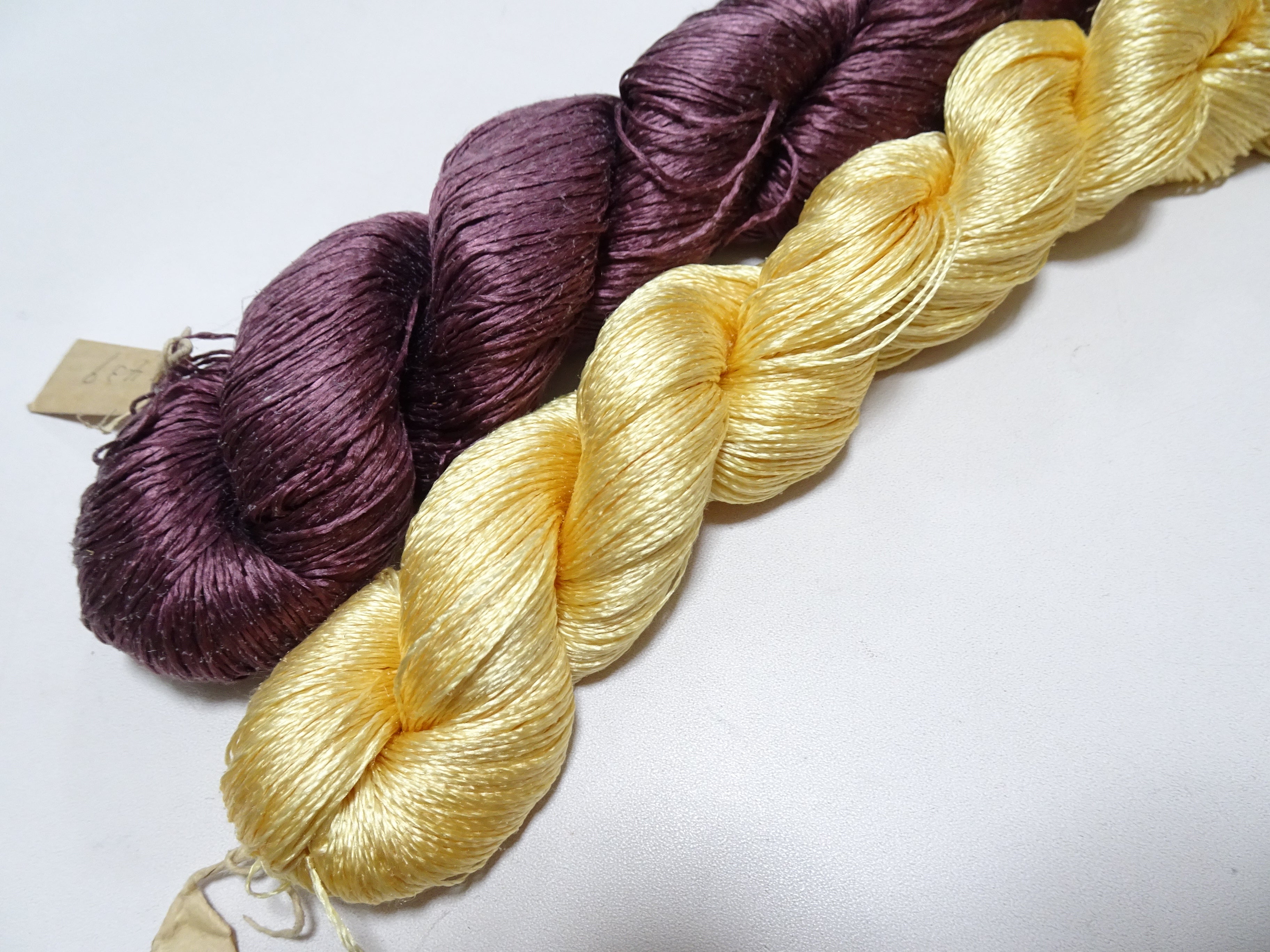 Japanese Vintage Twisted Silk Thread 2sets Embroidery 18401