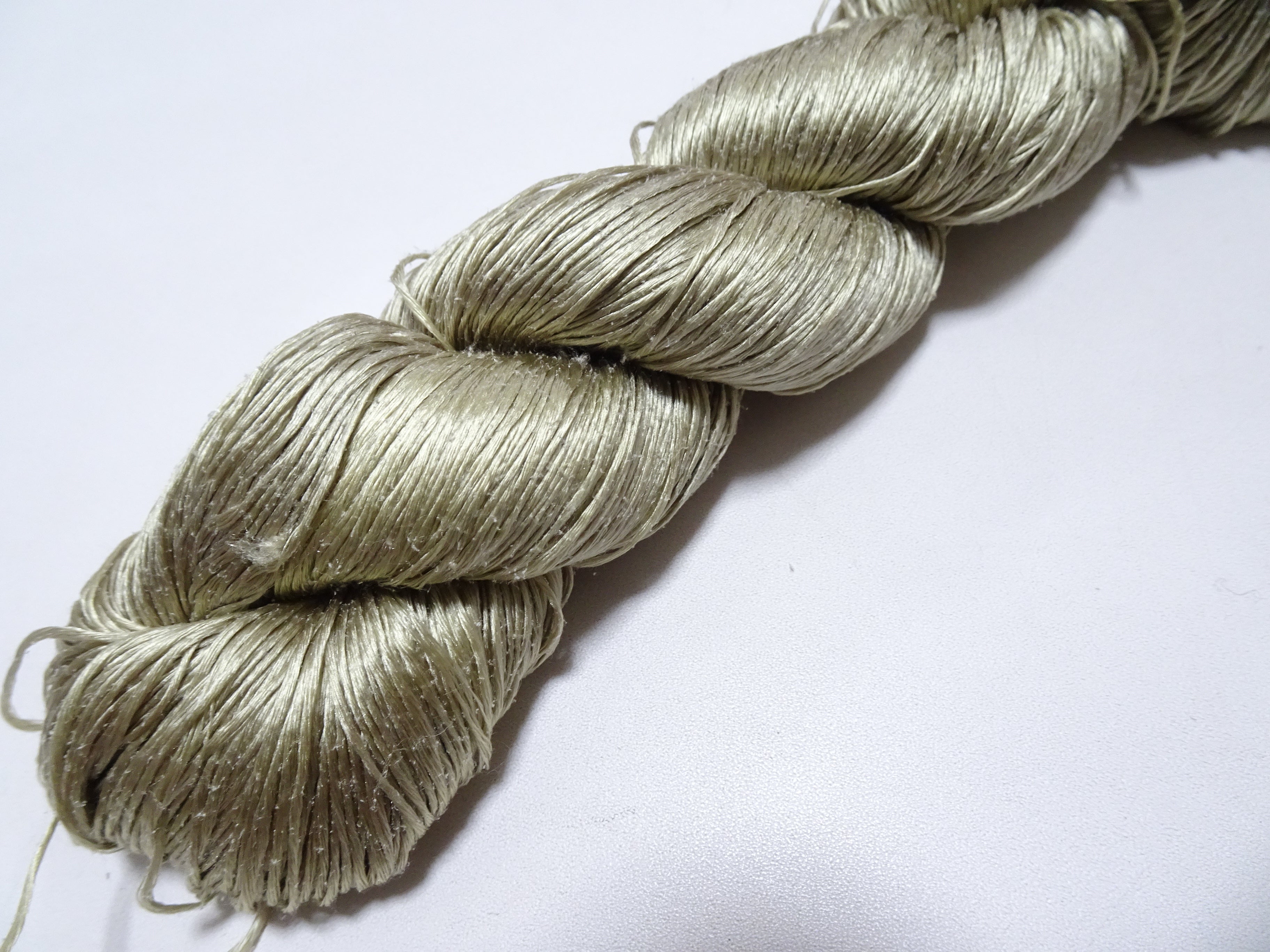 Japanese Vintage Loose Twisted Silk Thread Embroidery 18213